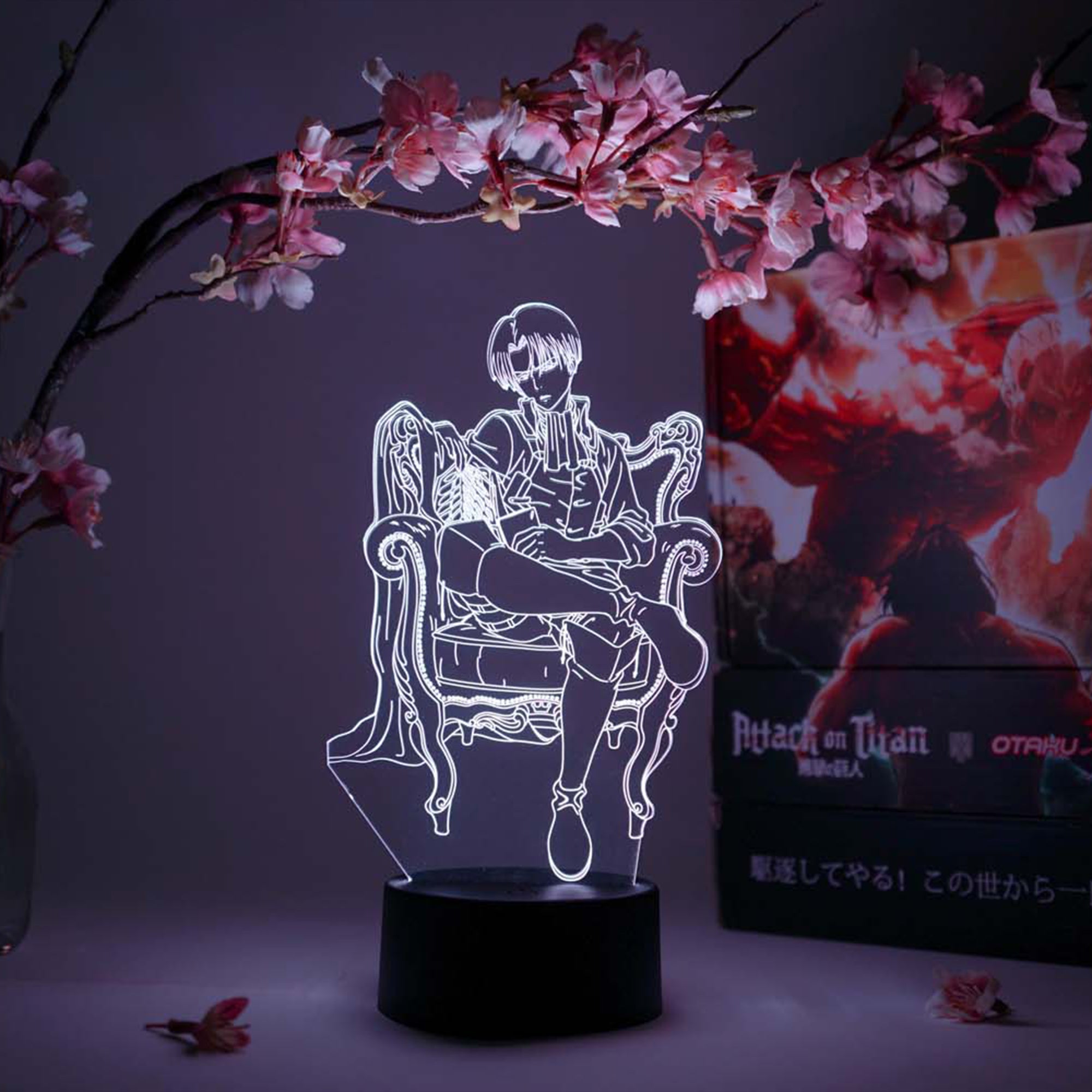 Levi King Otaku Lamp (Attack on Titan)