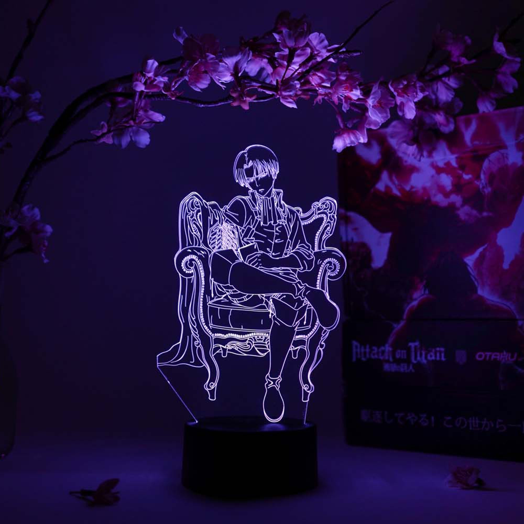 Levi King Otaku Lamp (Attack on Titan)