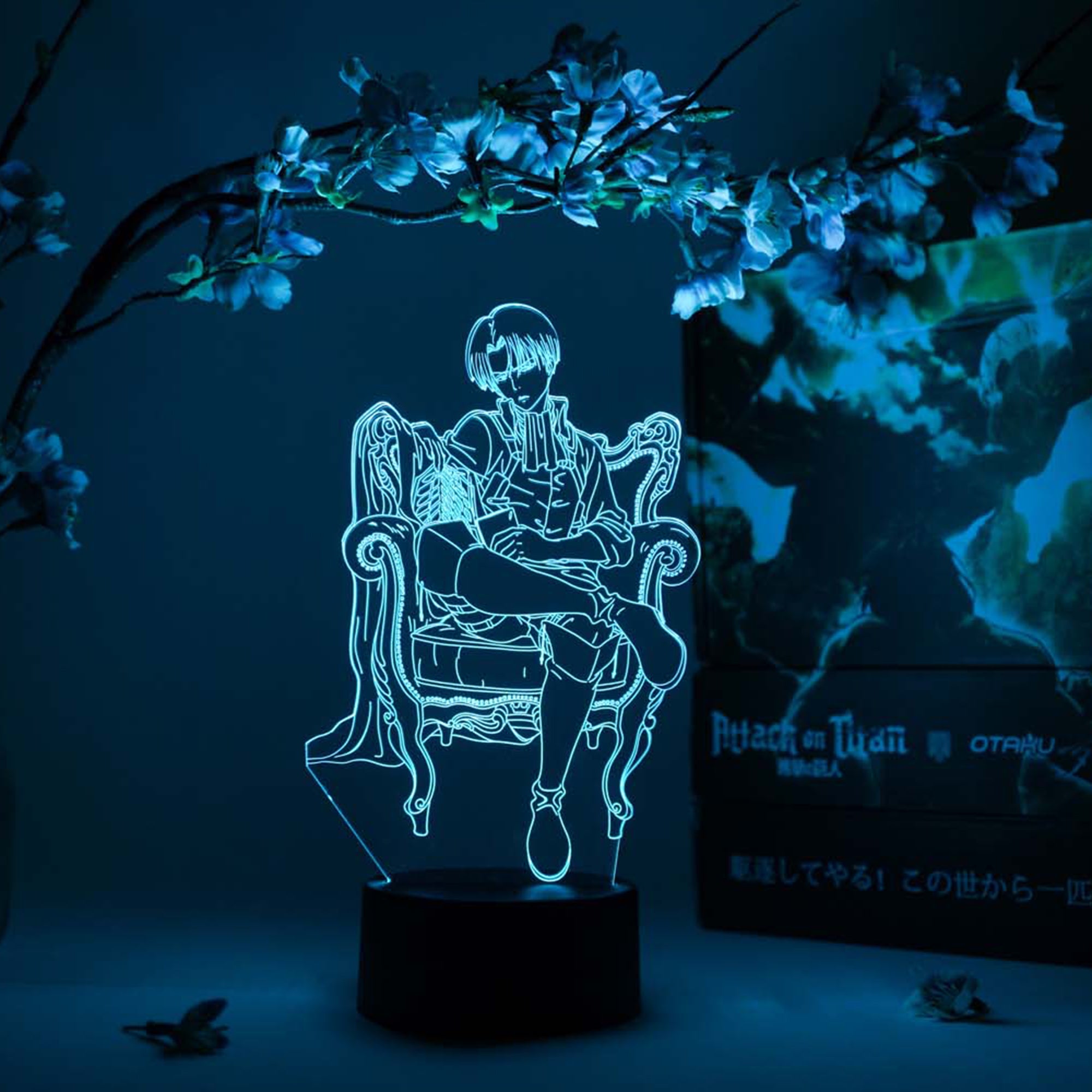 Levi King Otaku Lamp (Attack on Titan)