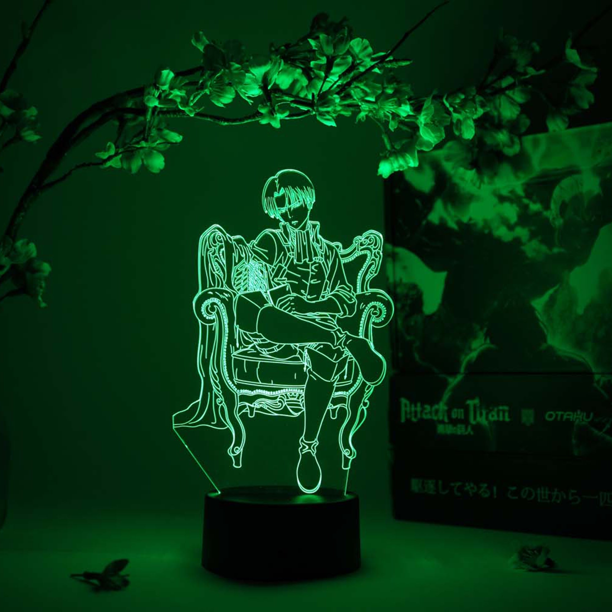 Levi King Otaku Lamp (Attack on Titan)