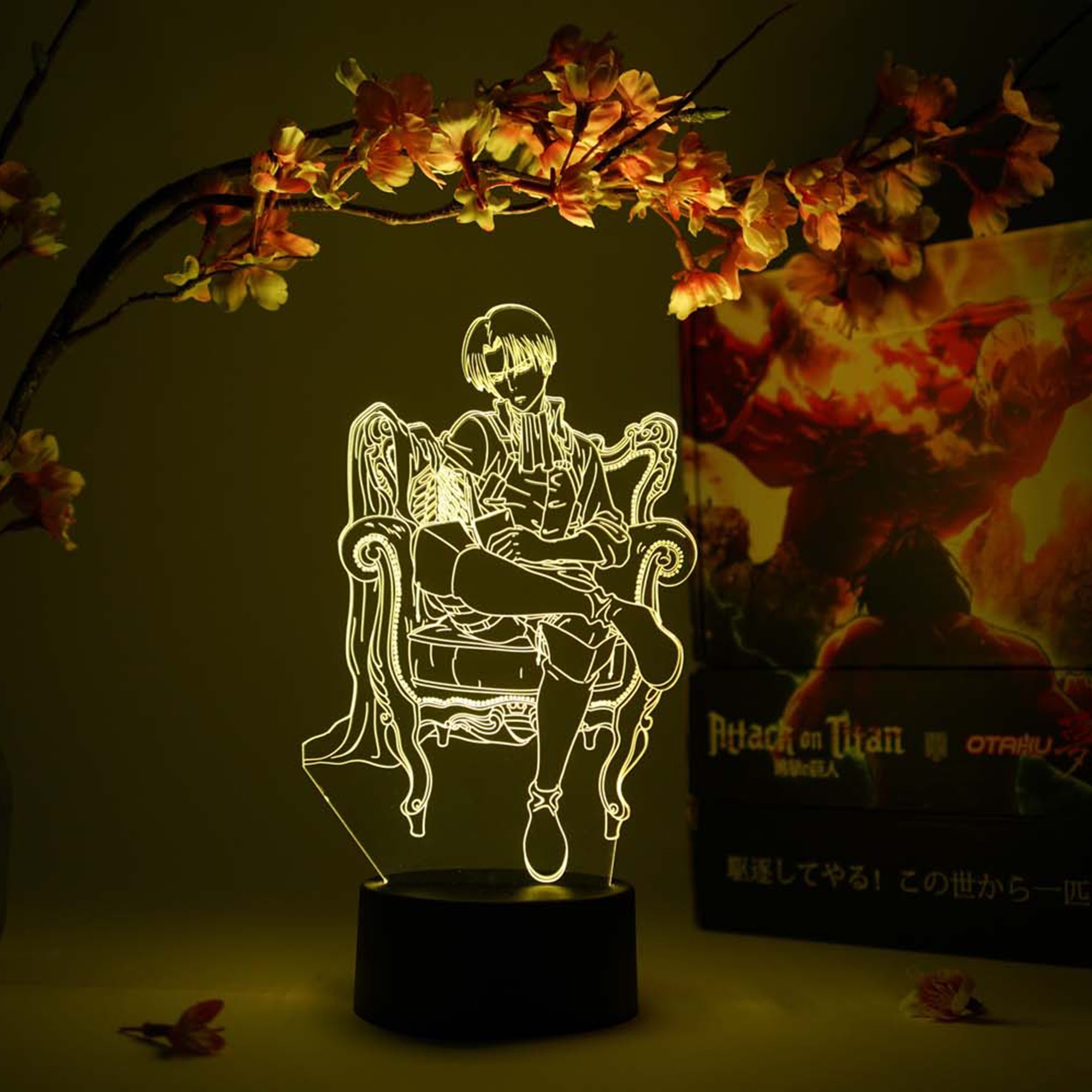 Levi King Otaku Lamp (Attack on Titan)