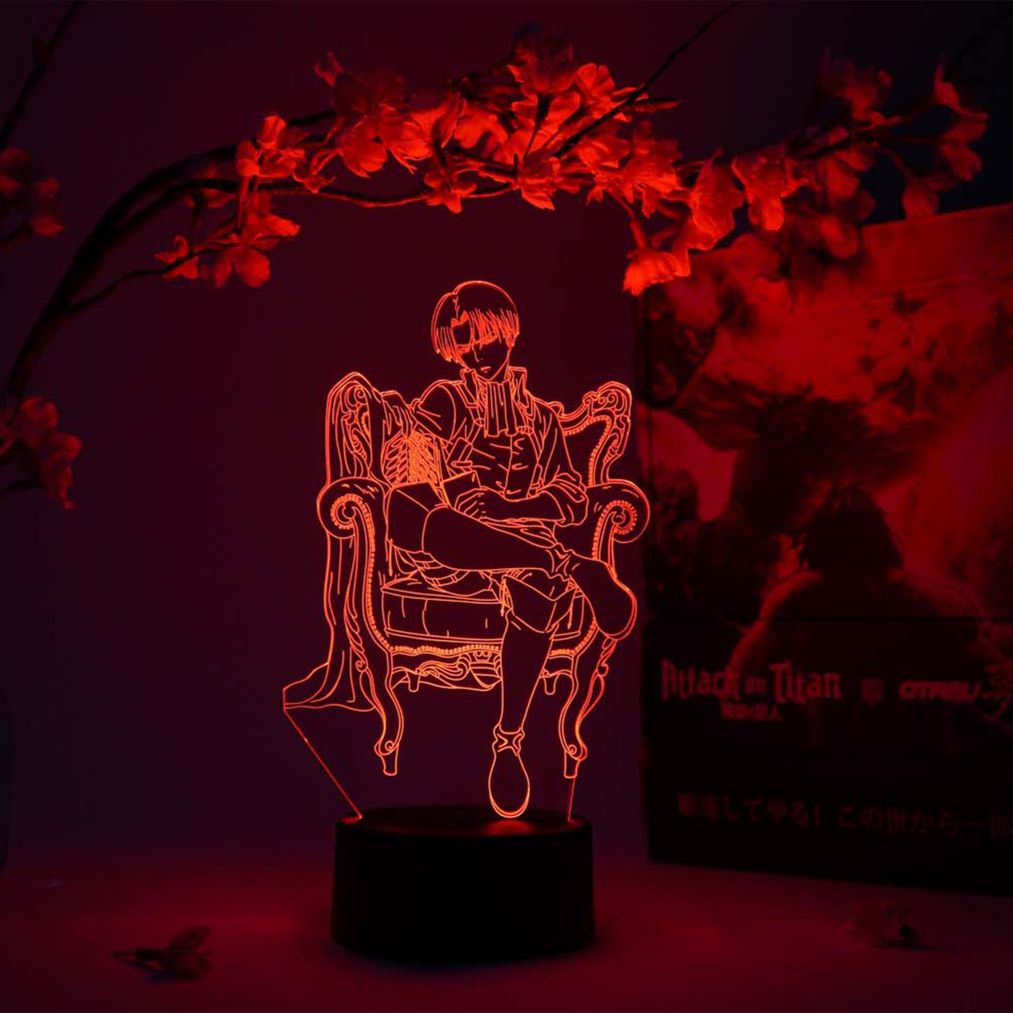 Levi King Otaku Lamp (Attack on Titan)