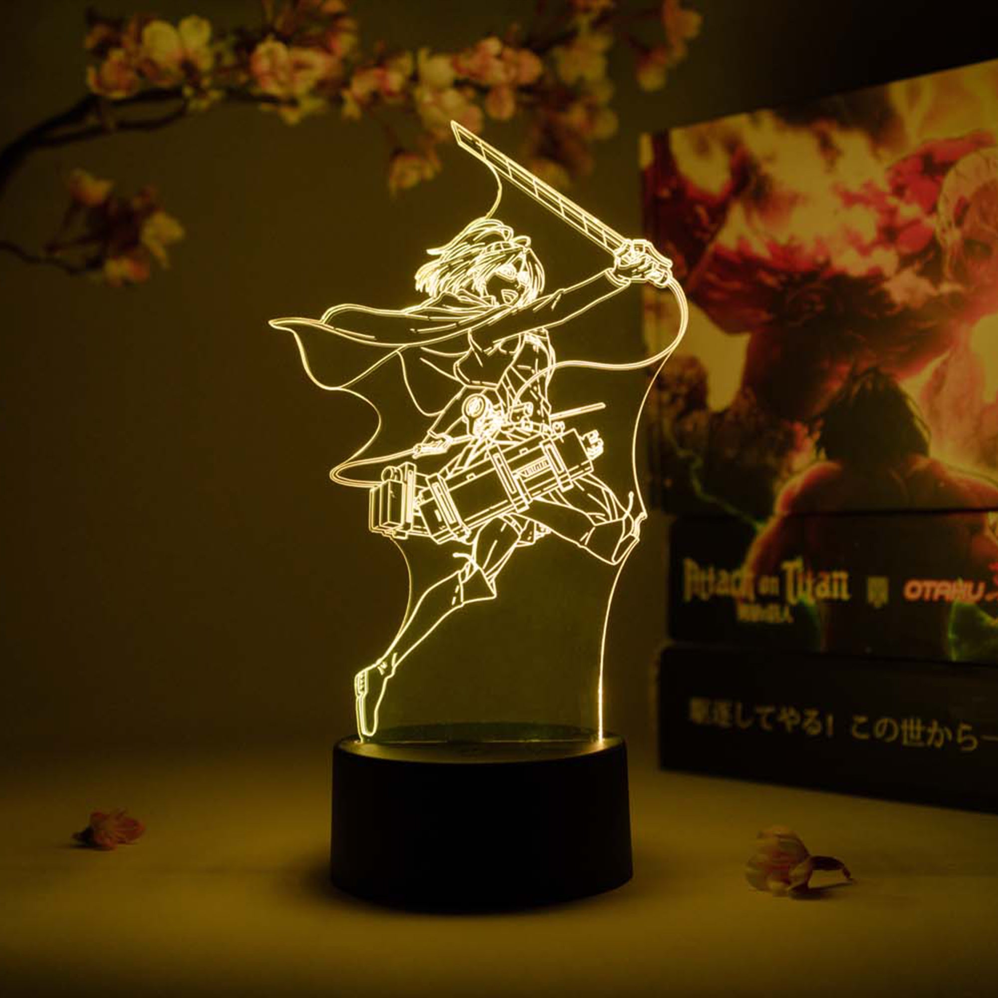 Hange Zoe Otaku Lamp (Attack on Titan)