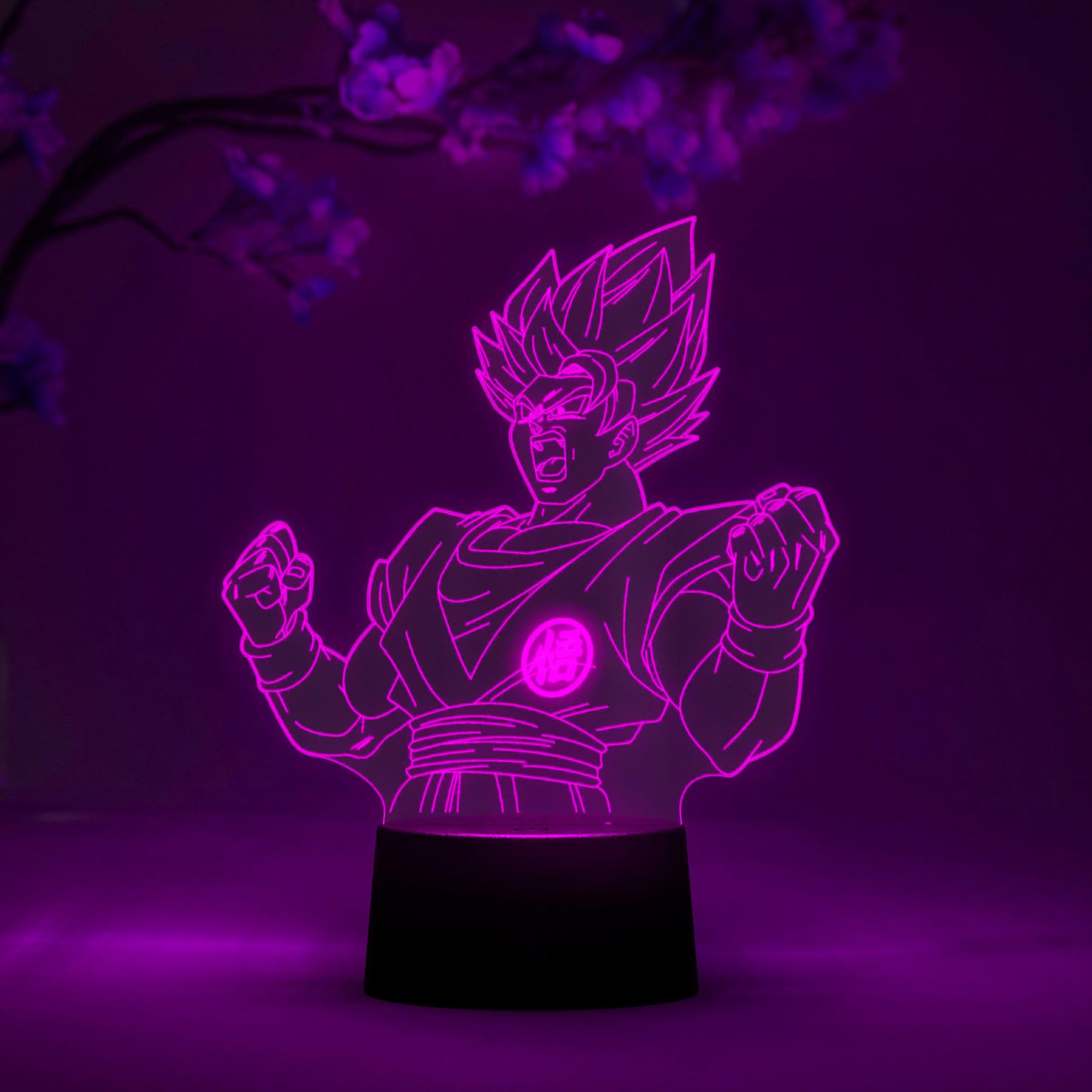 Goku Super Saiyan God Super Saiyan: Kaio-ken Otaku Lamp (Dragon Ball Super)