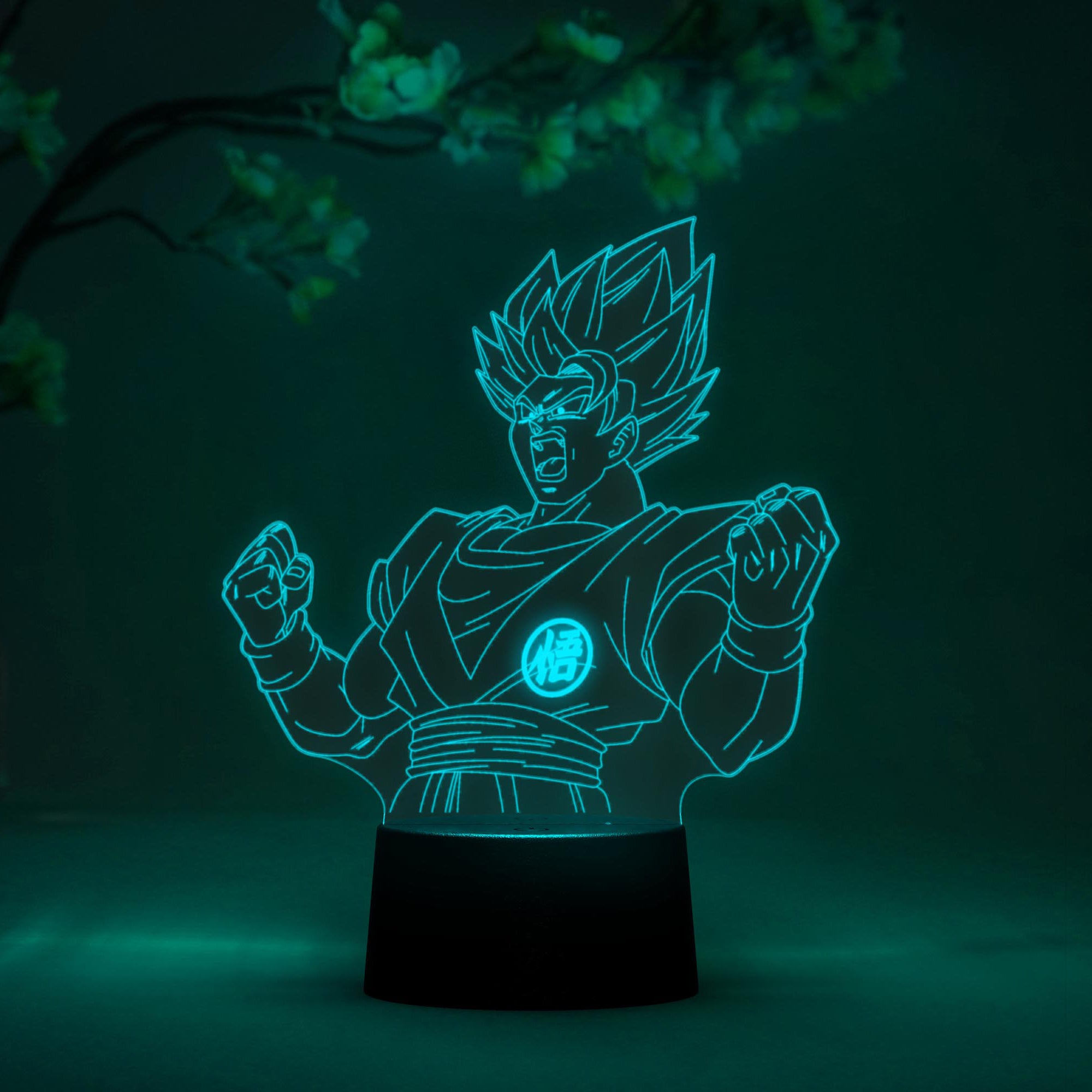 Goku Super Saiyan God Super Saiyan: Kaio-ken Otaku Lamp (Dragon Ball Super)