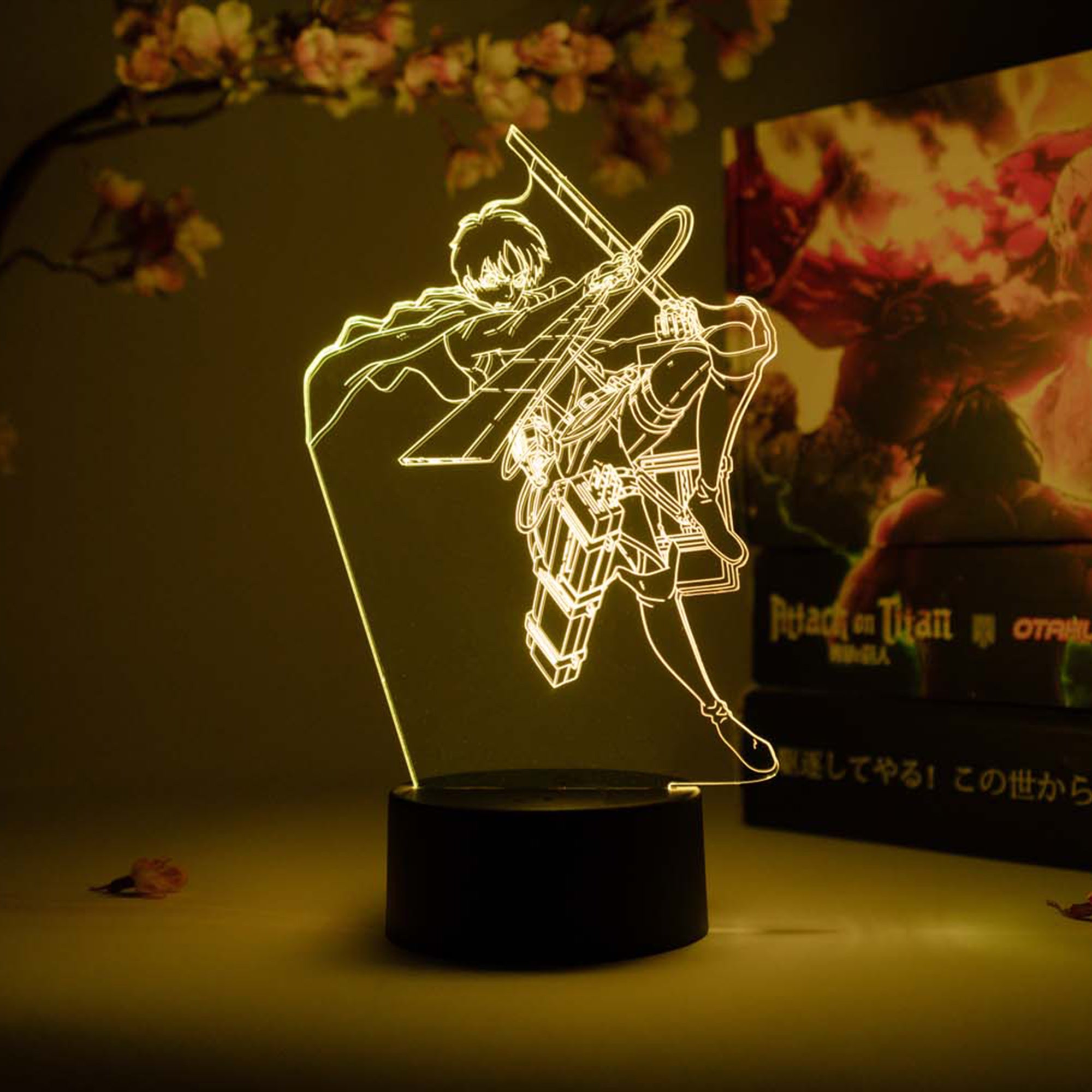 Eren Jaeger Action Otaku Lamp (Attack on Titan)