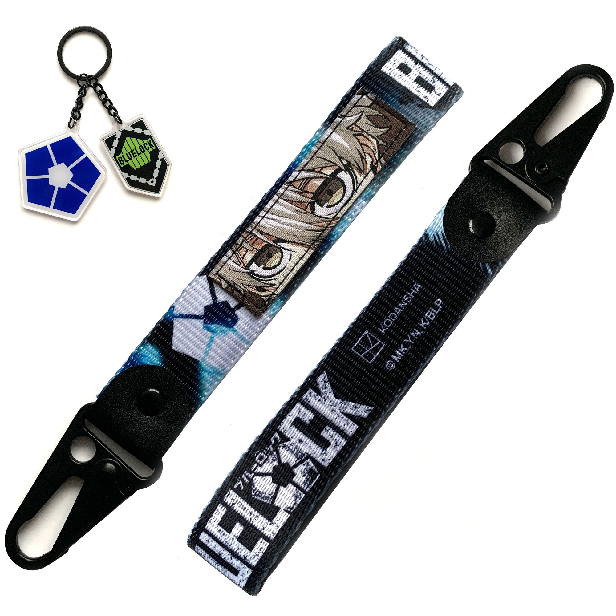 Seishiro Nagi Keystrap Bundle (Blue Lock)