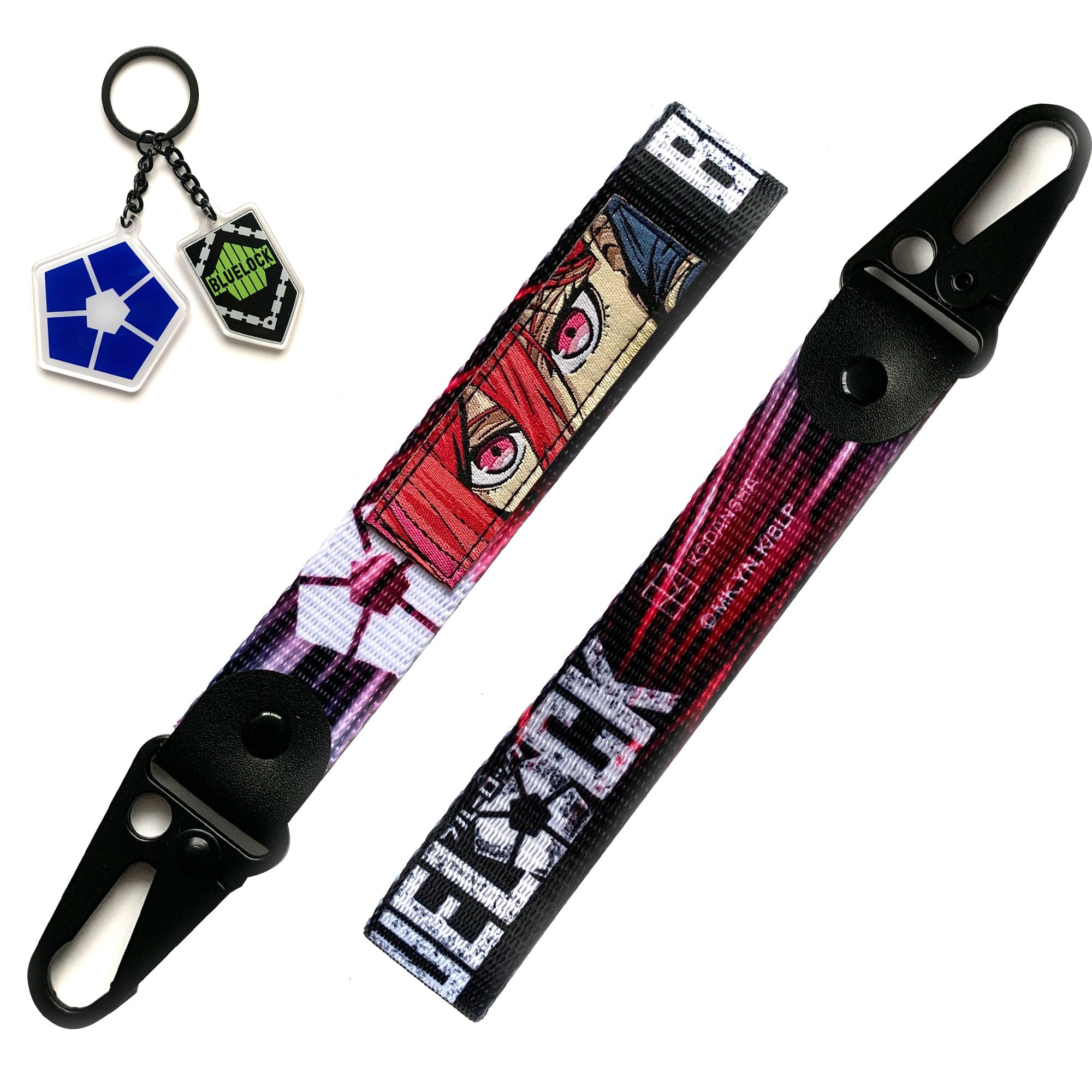 Hyoma Chigiri Keystrap Bundle (Blue Lock)