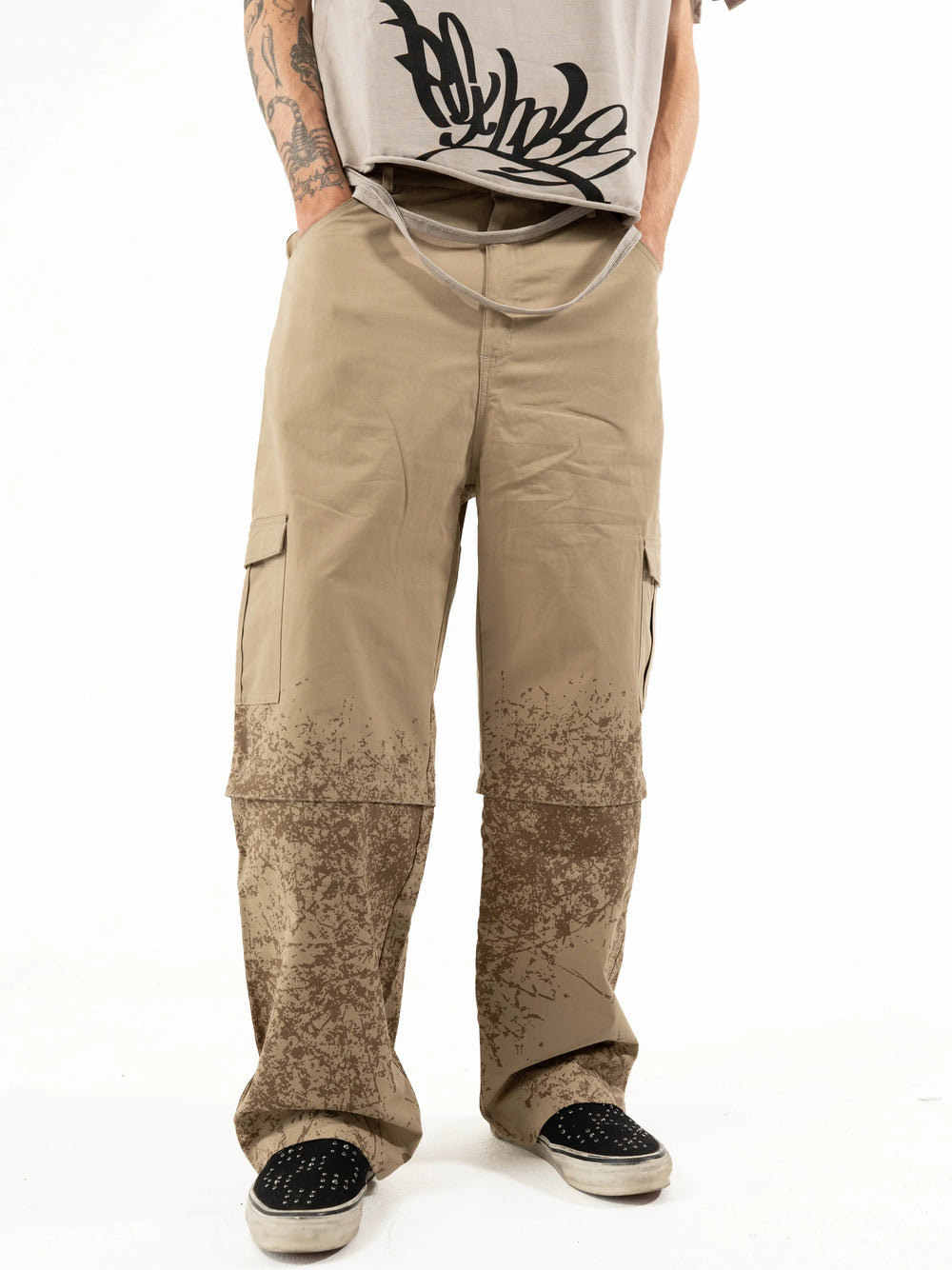 Gachiakuta Zippered Cargo Pants