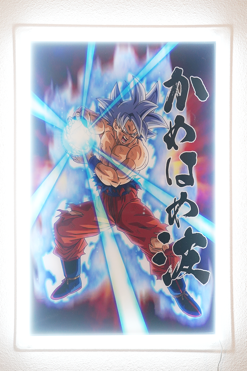 Goku Ultra Instinct LED Neon Poster (Dragon Ball Super)