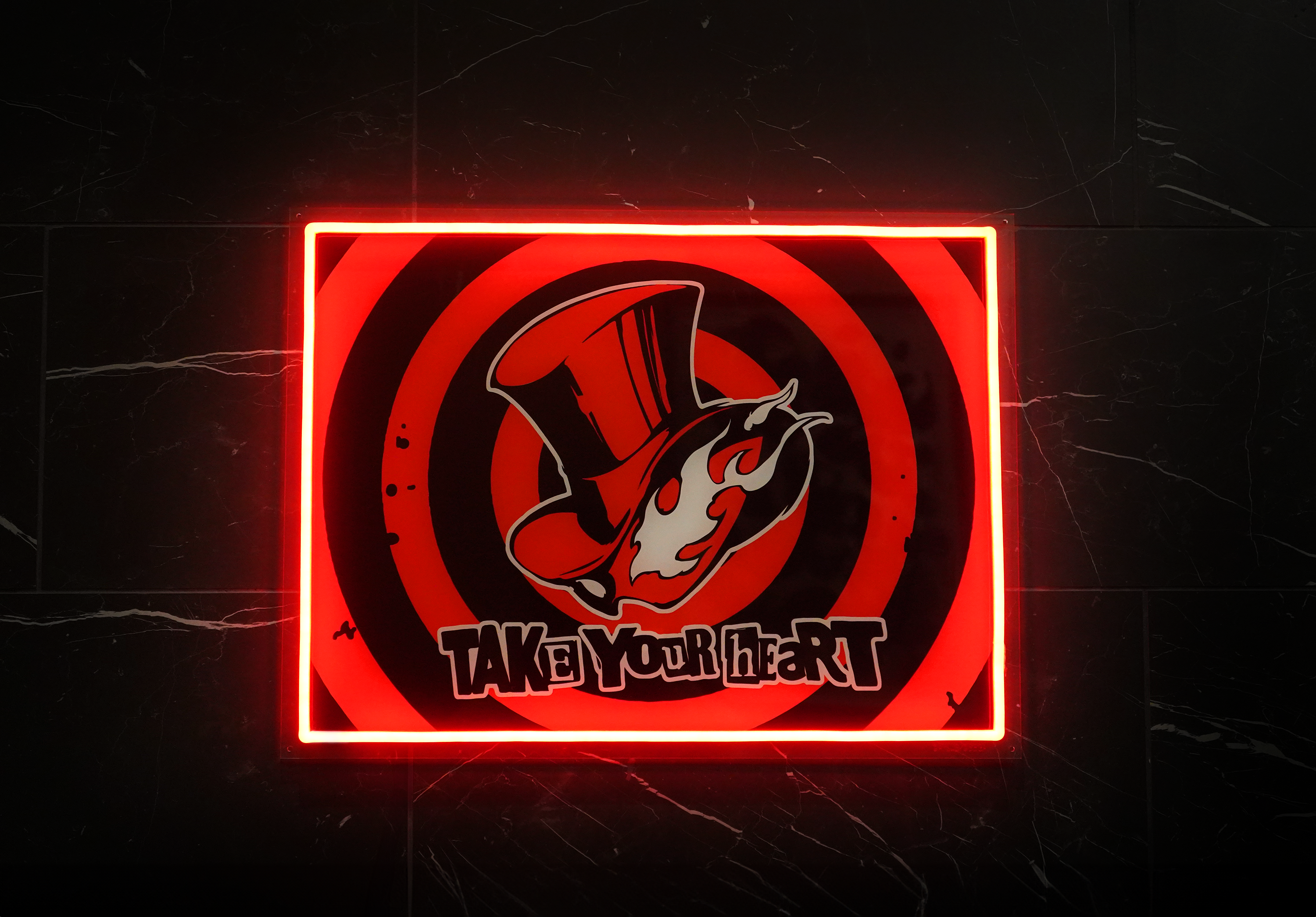 Calling Card Neon LED Poster (Persona 5 Royal)