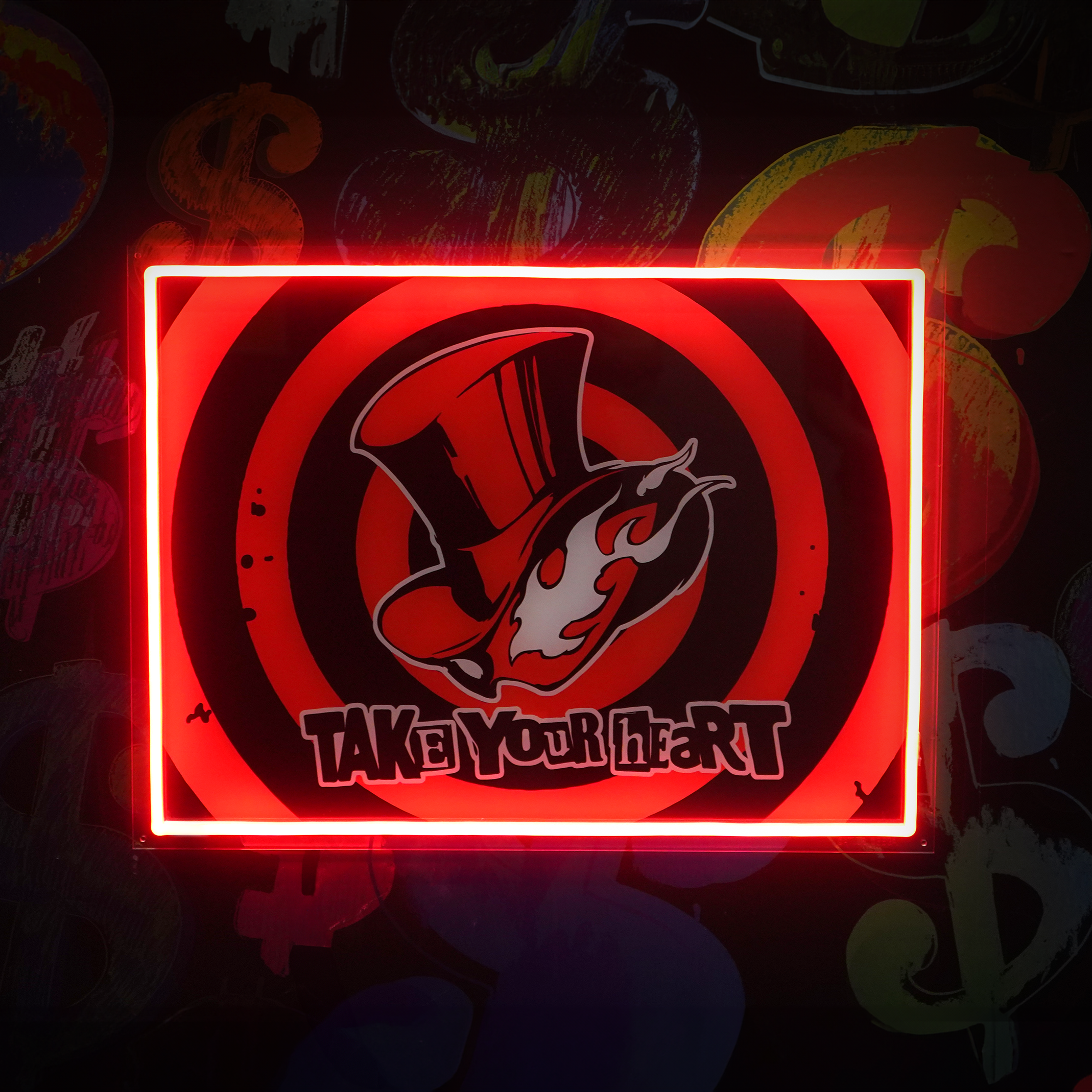 Calling Card Neon LED Poster (Persona 5 Royal)