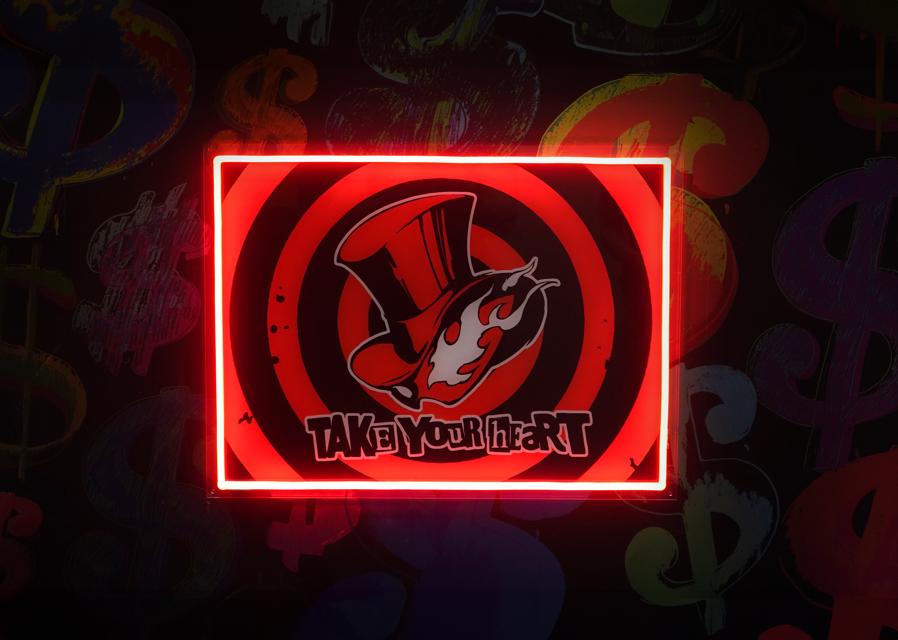 Calling Card Neon LED Poster 2FT (Persona 5 Royal)