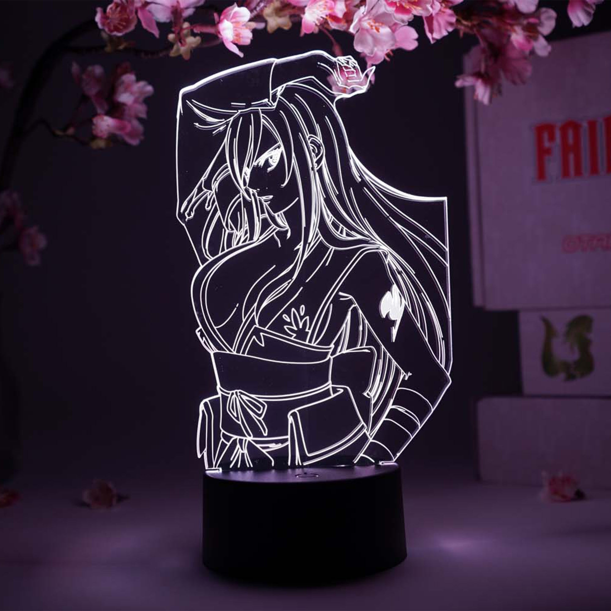 Erza Kimono Otaku Lamp (Fairy Tail)