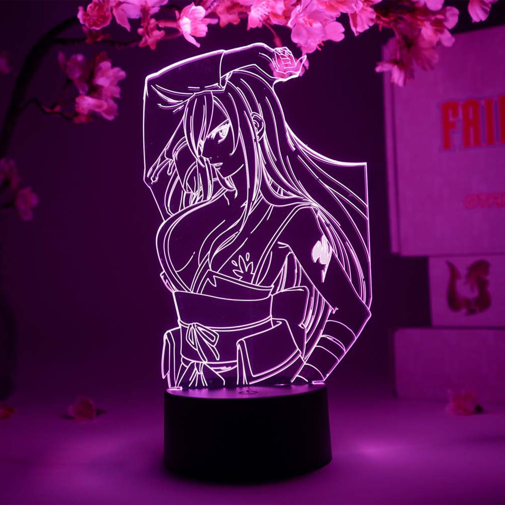 Erza Kimono Otaku Lamp (Fairy Tail)