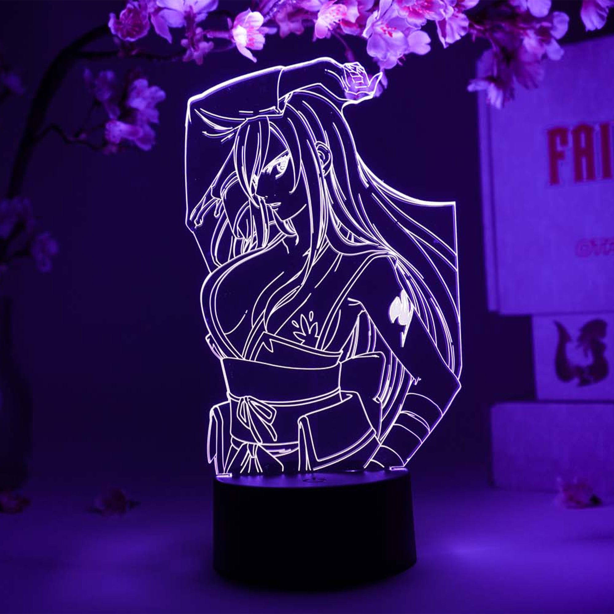 Erza Kimono Otaku Lamp (Fairy Tail)