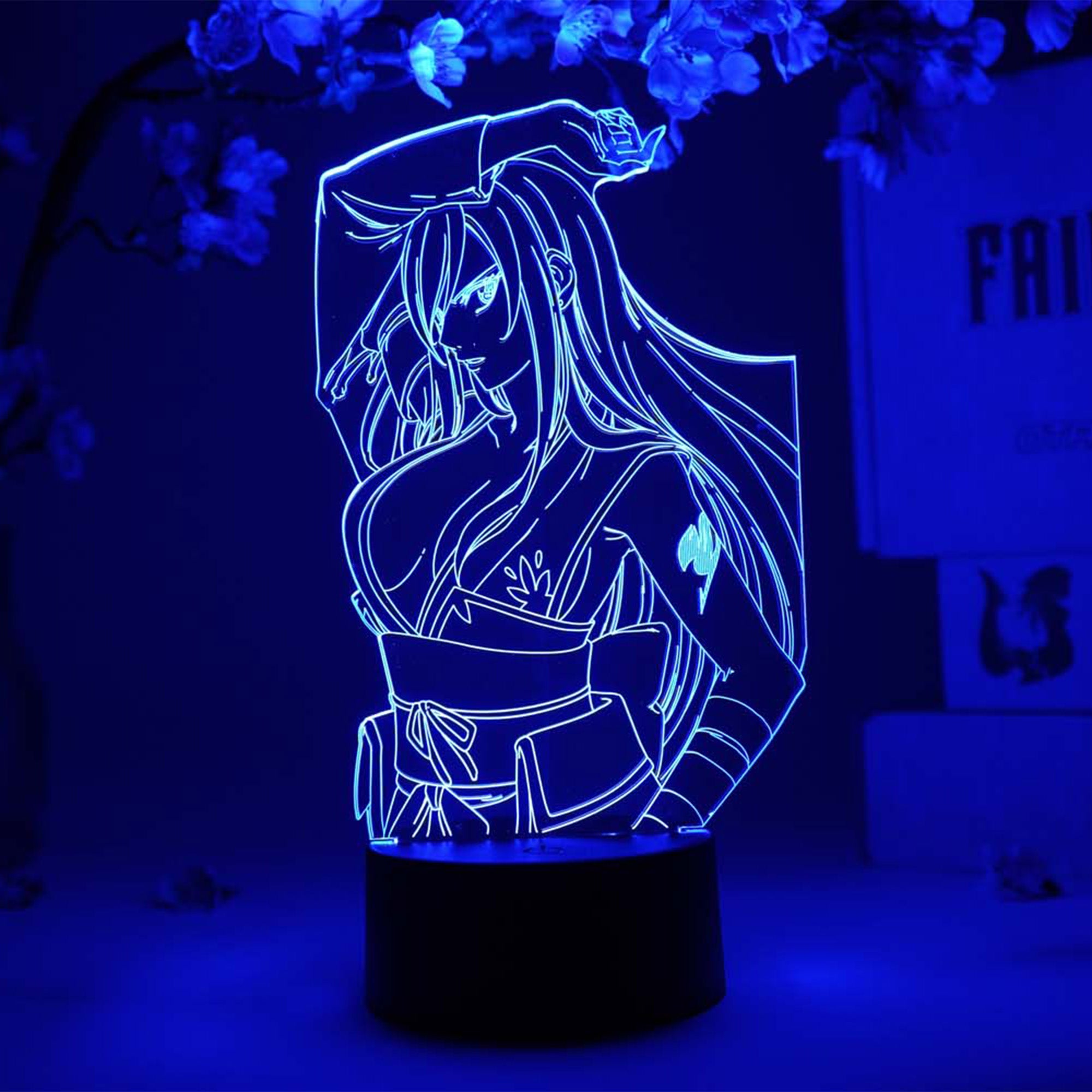 Erza Kimono Otaku Lamp (Fairy Tail)