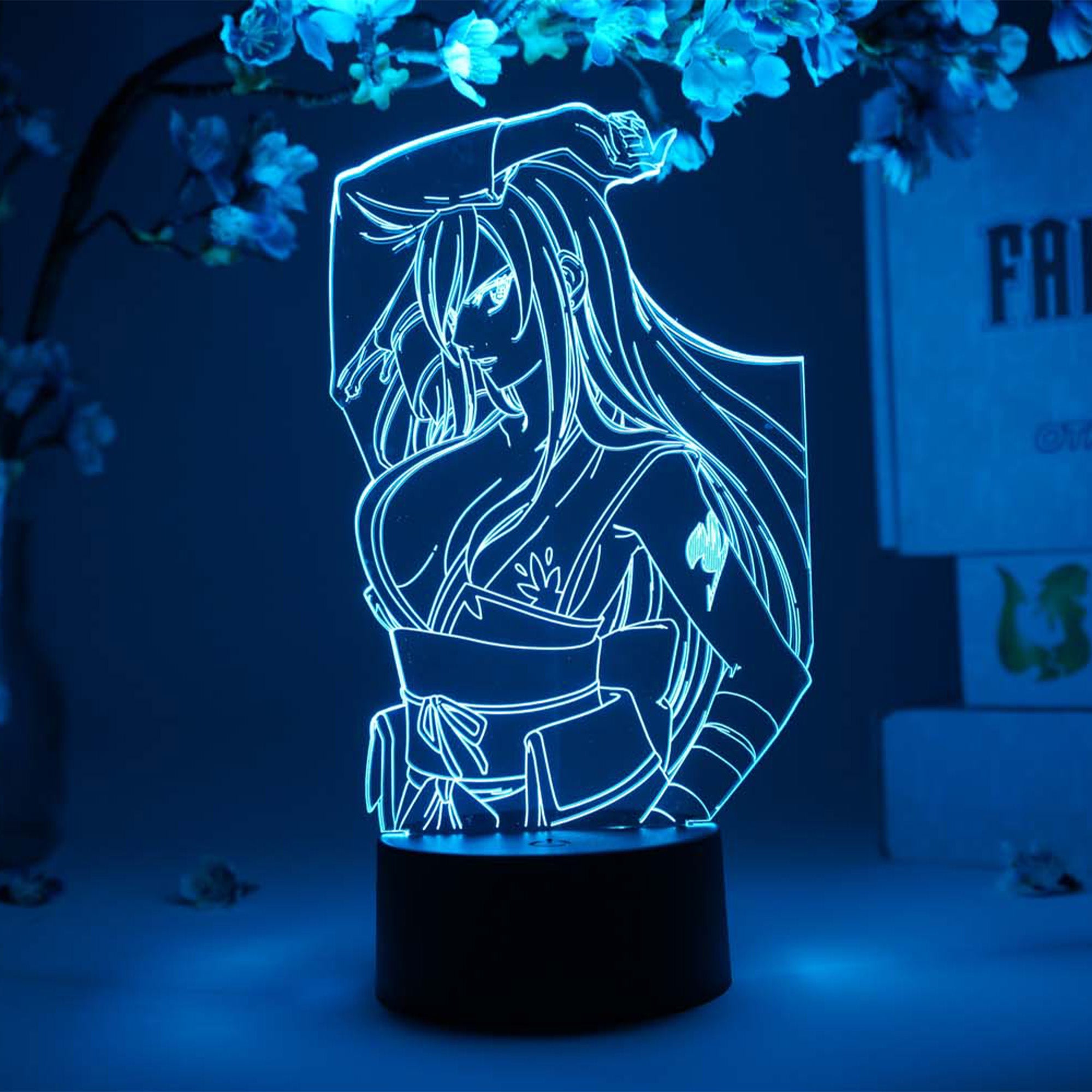 Erza Kimono Otaku Lamp (Fairy Tail)