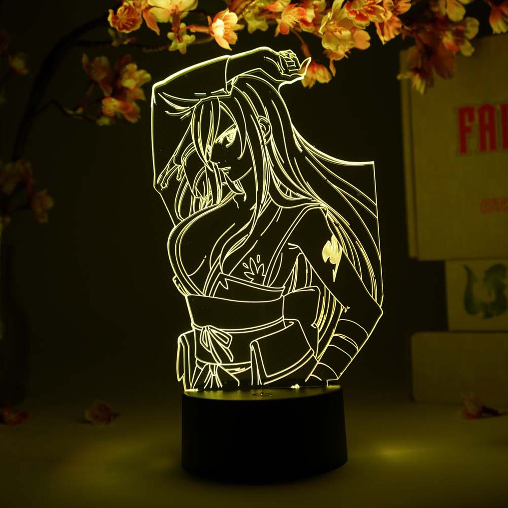 Erza Kimono Otaku Lamp (Fairy Tail)