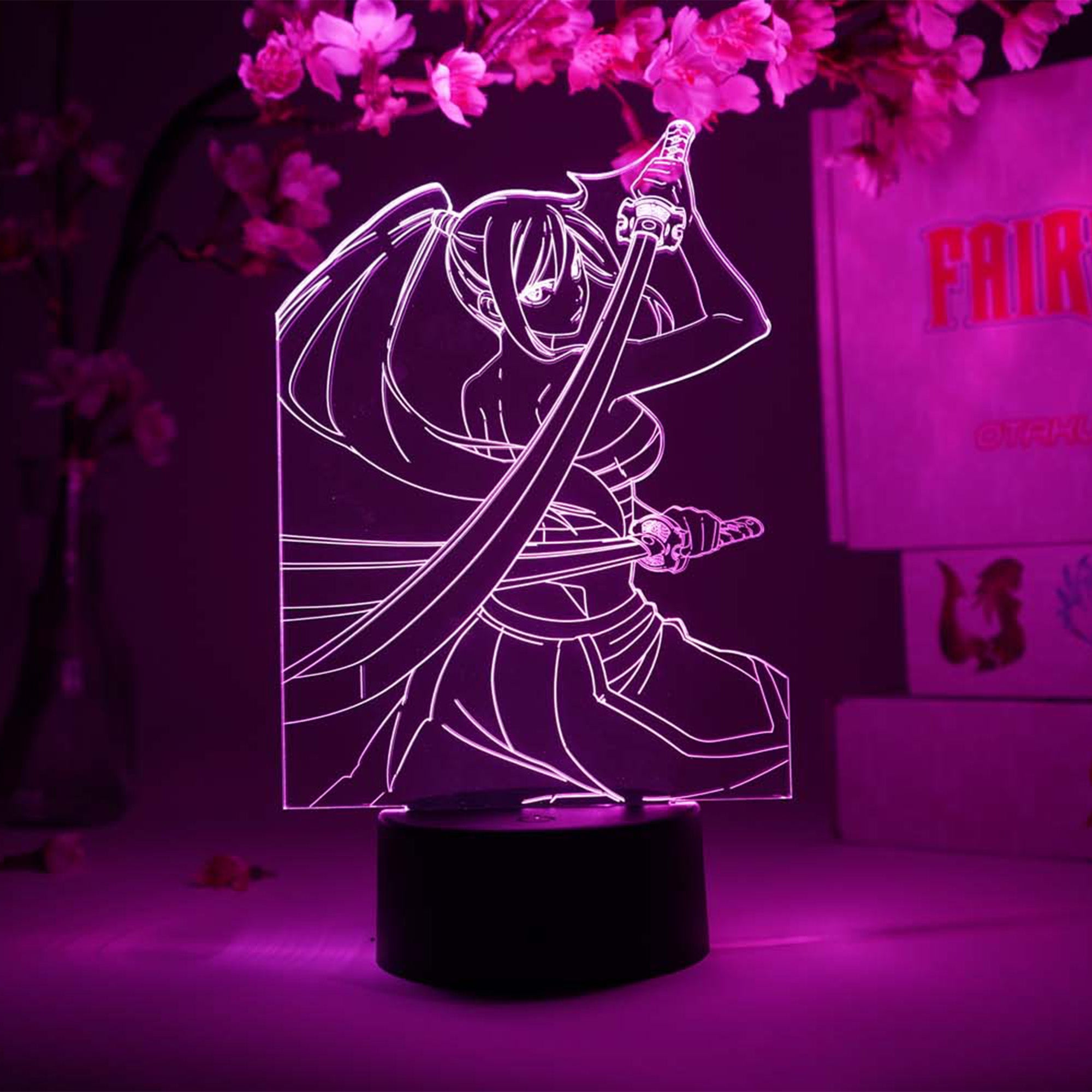 Erza Clear Heart Otaku Lamp (Fairy Tail)