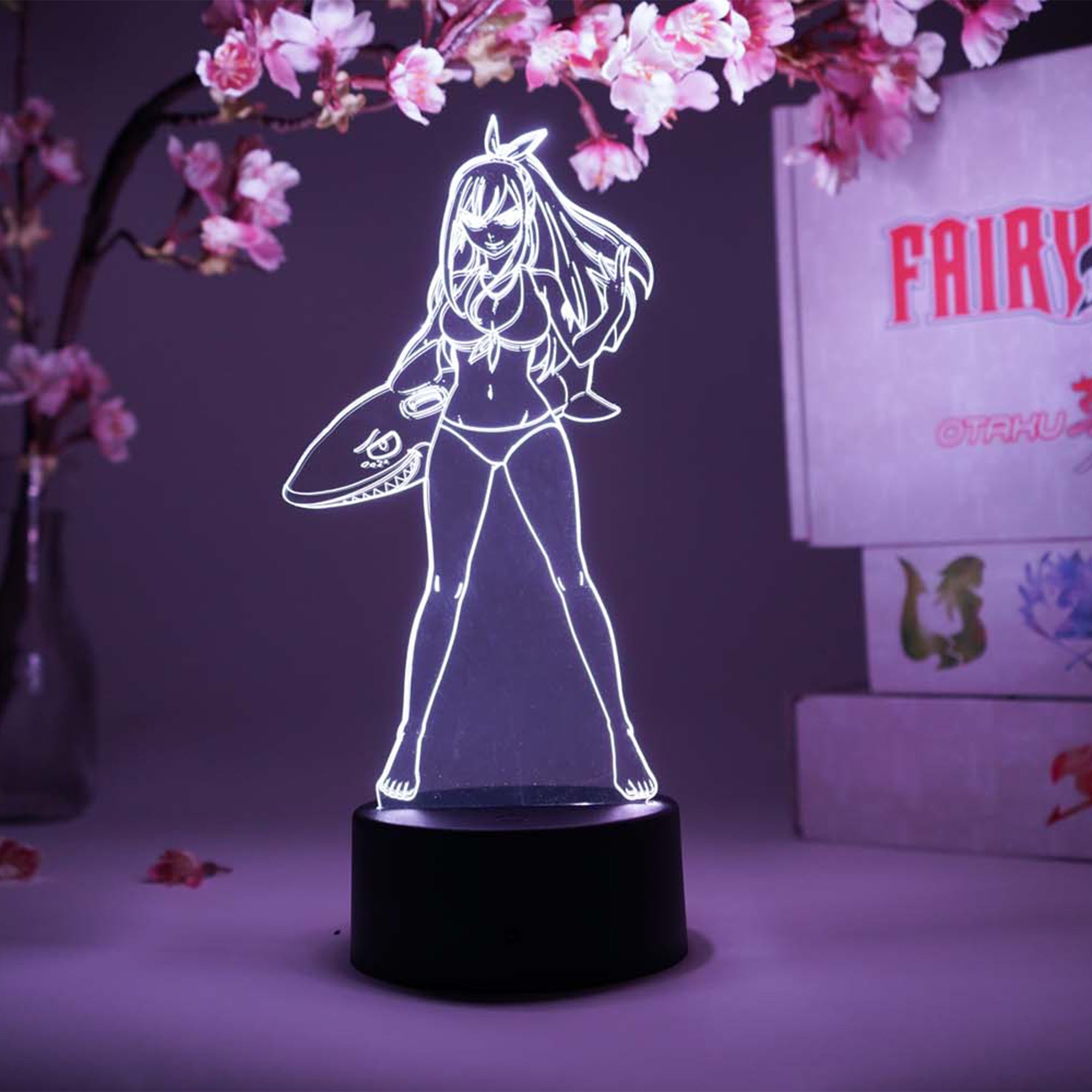 Erza Beach Otaku Lamp (Fairy Tail)