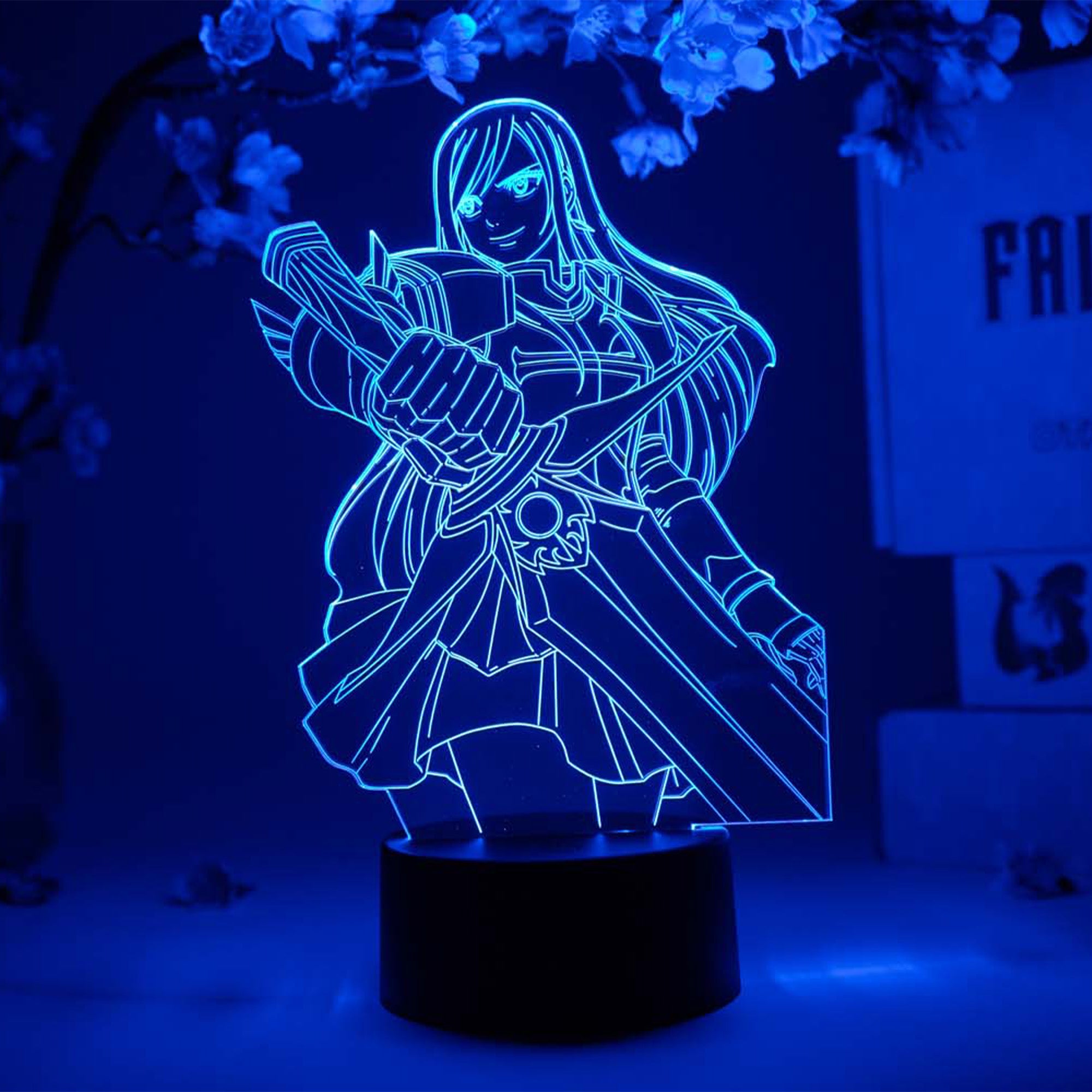 Erza Sword Otaku Lamp (Fairy Tail)