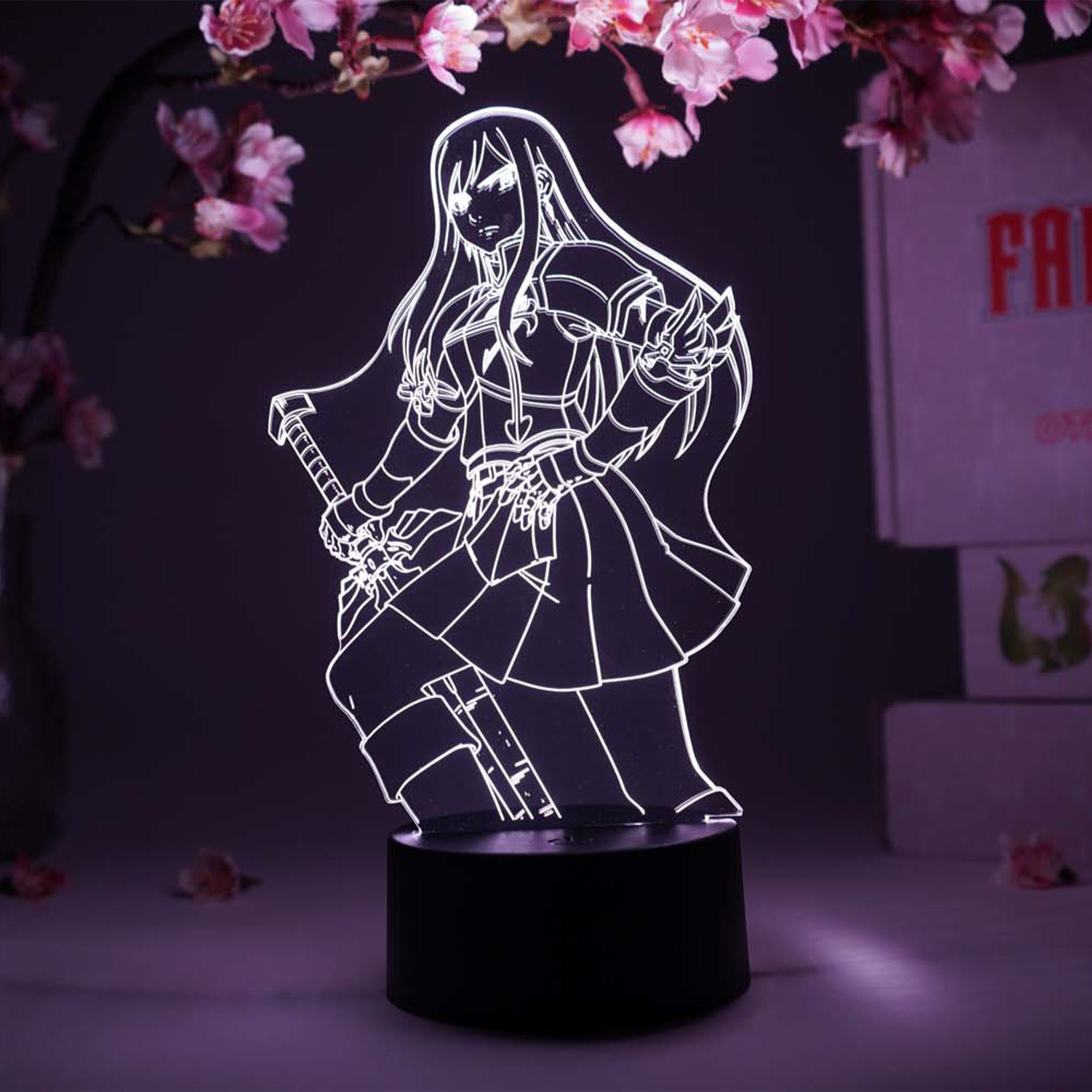 Erza Scarlet Otaku Lamp (Fairy Tail)