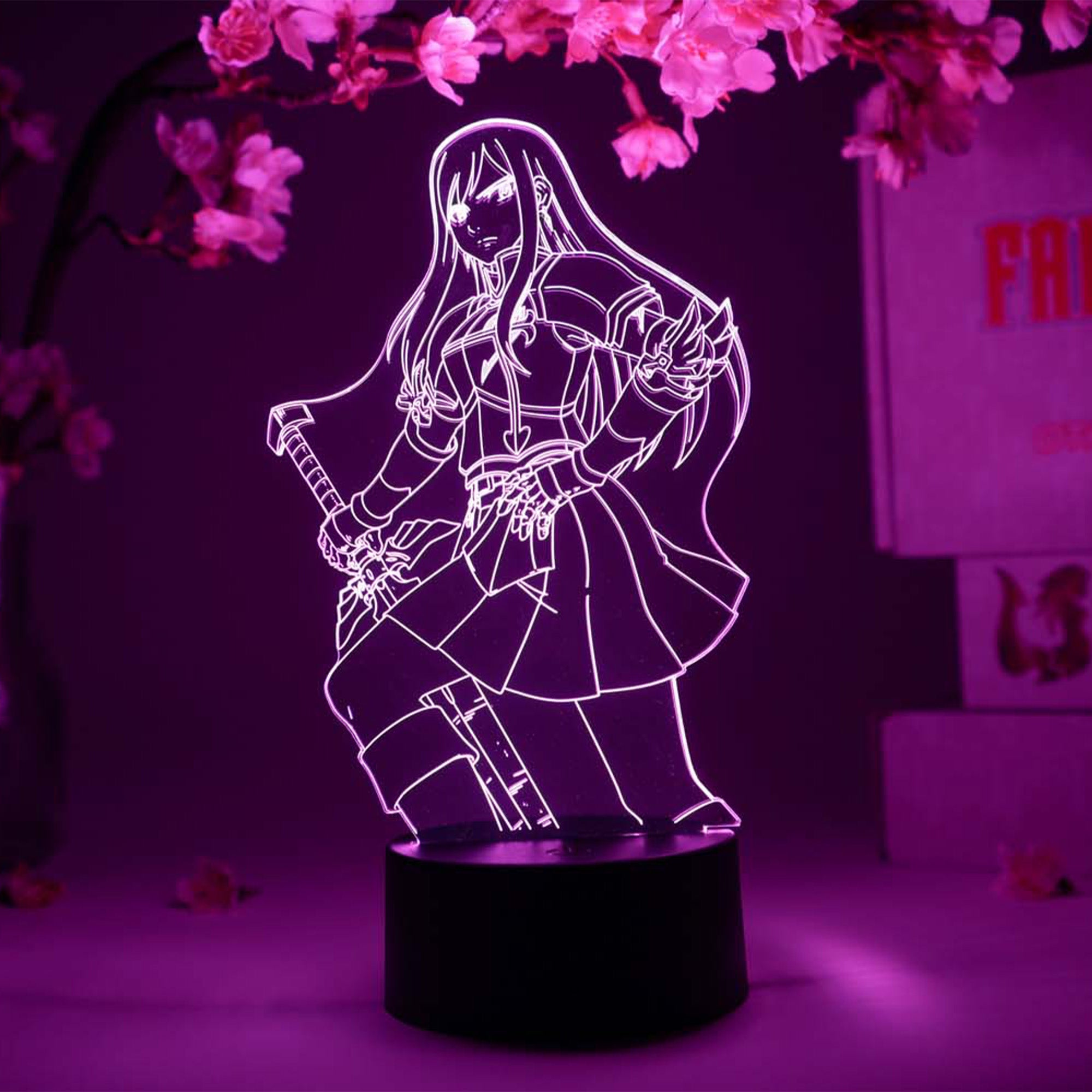 Erza Scarlet Otaku Lamp (Fairy Tail)