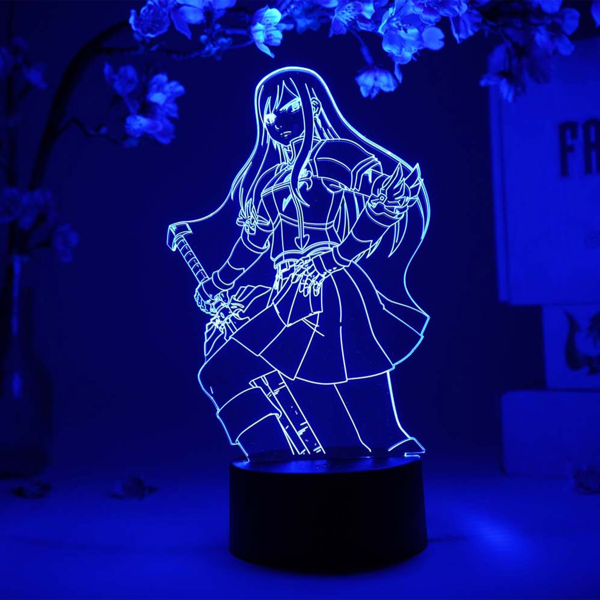 Erza Scarlet Otaku Lamp (Fairy Tail)