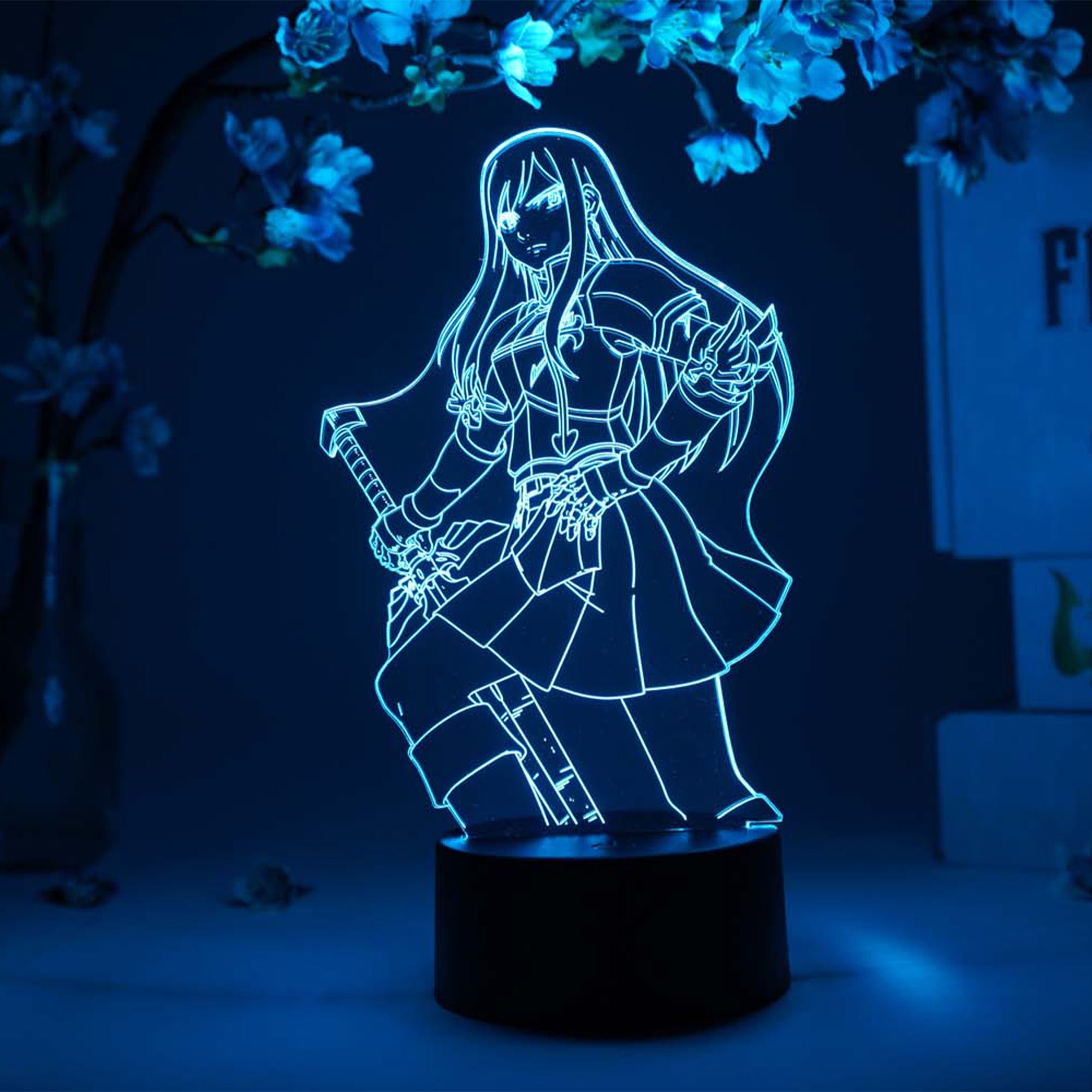 Erza Scarlet Otaku Lamp (Fairy Tail)