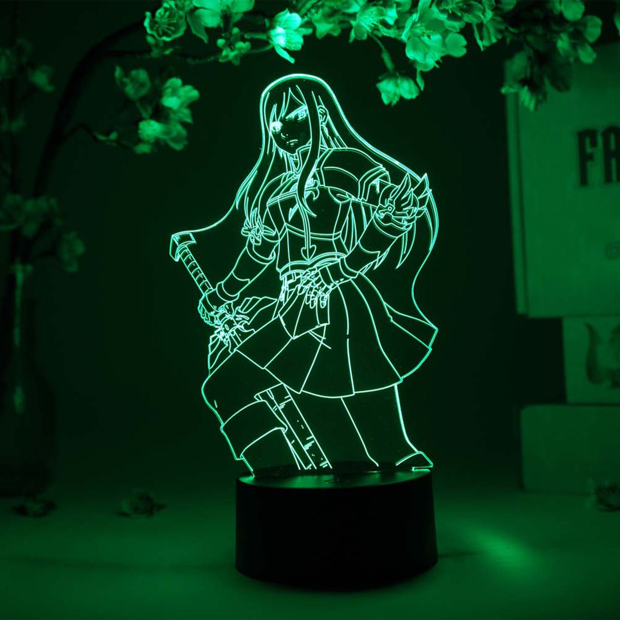 Erza Scarlet Otaku Lamp (Fairy Tail)