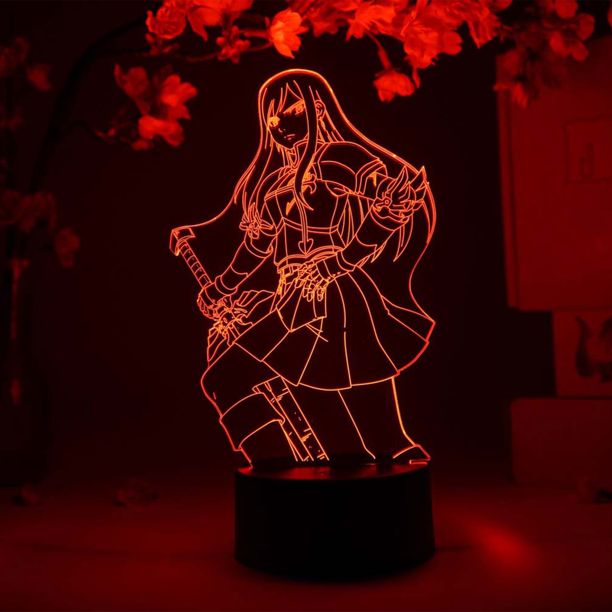 Erza Scarlet Otaku Lamp (Fairy Tail)