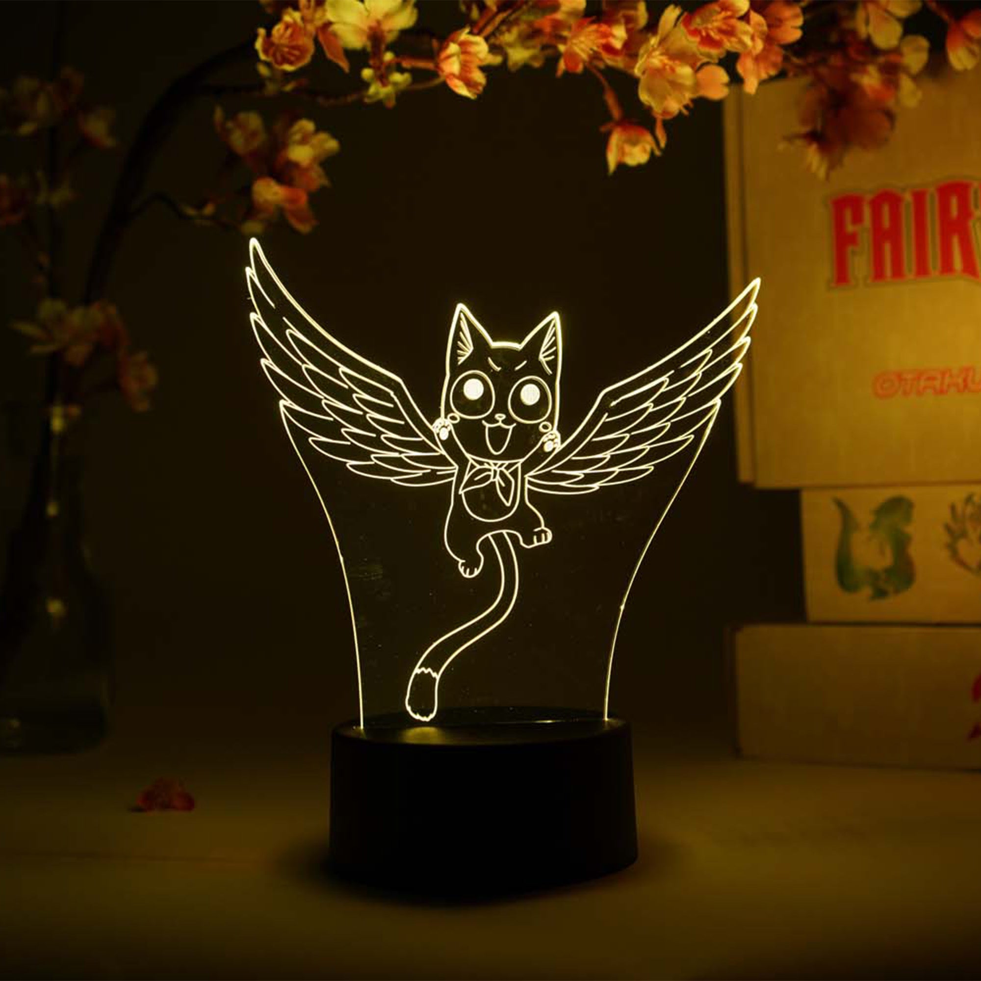 Happy Otaku Lamp (Fairy Tail)