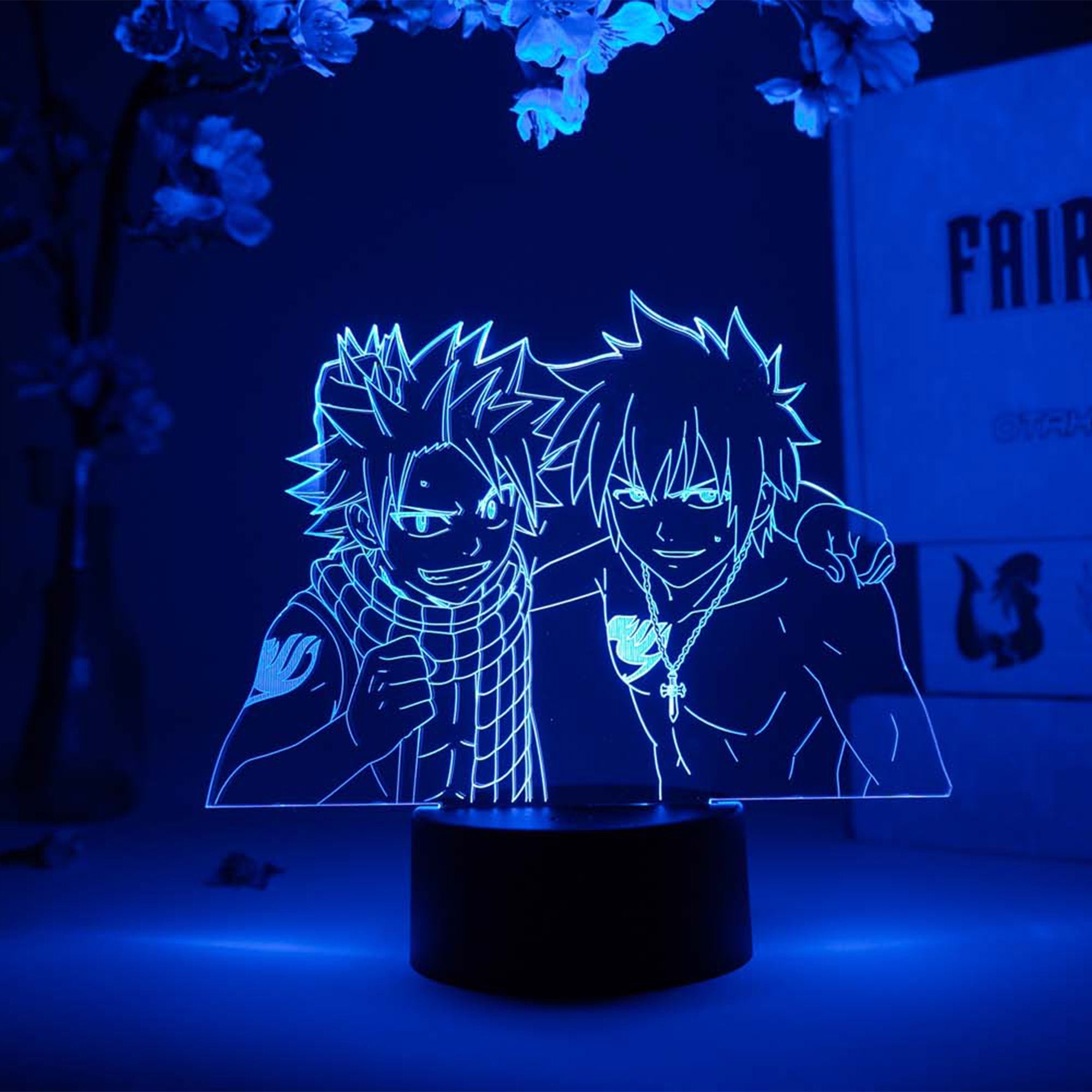 Natsu & Gray Otaku Lamp (Fairy Tail)