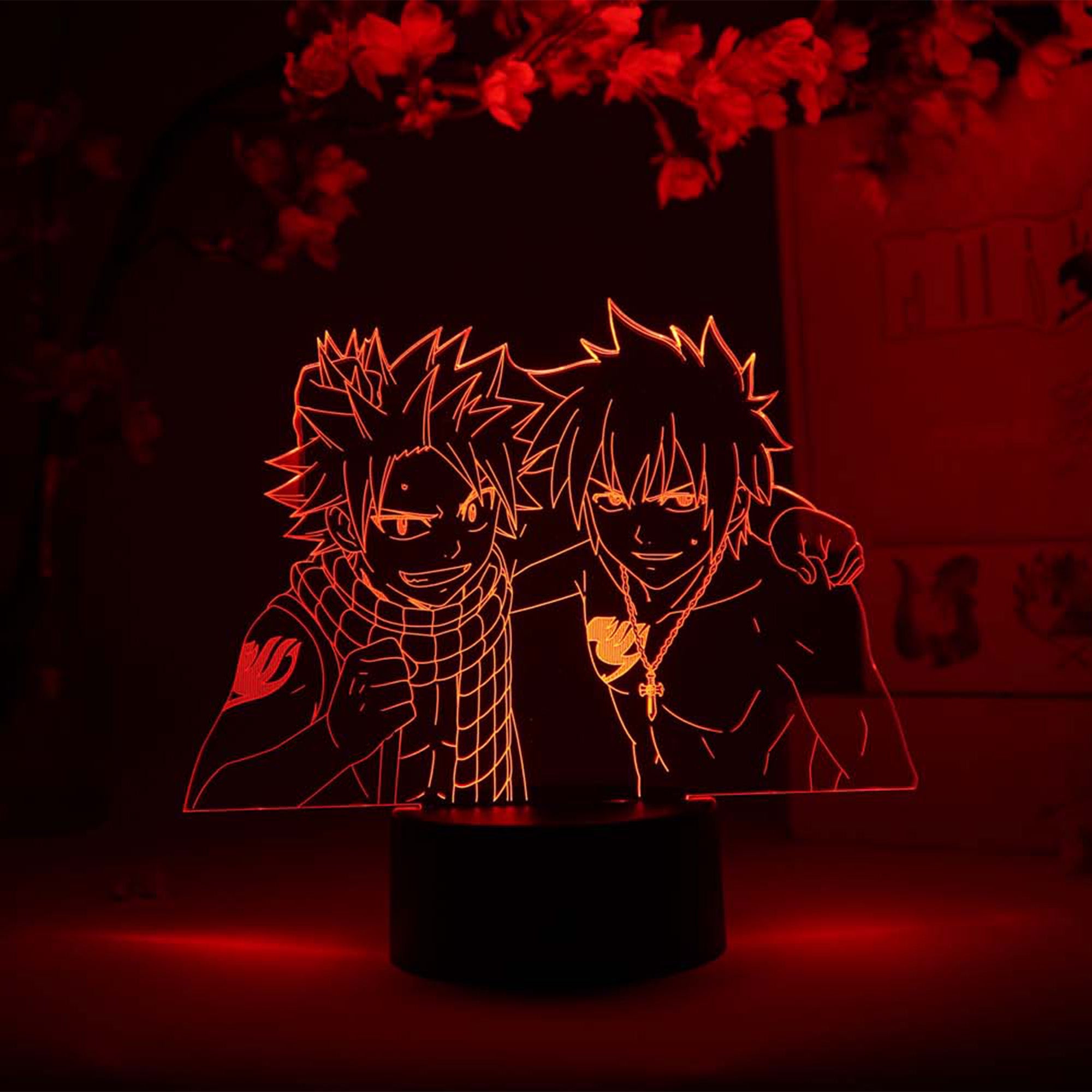 Natsu & Gray Otaku Lamp (Fairy Tail)