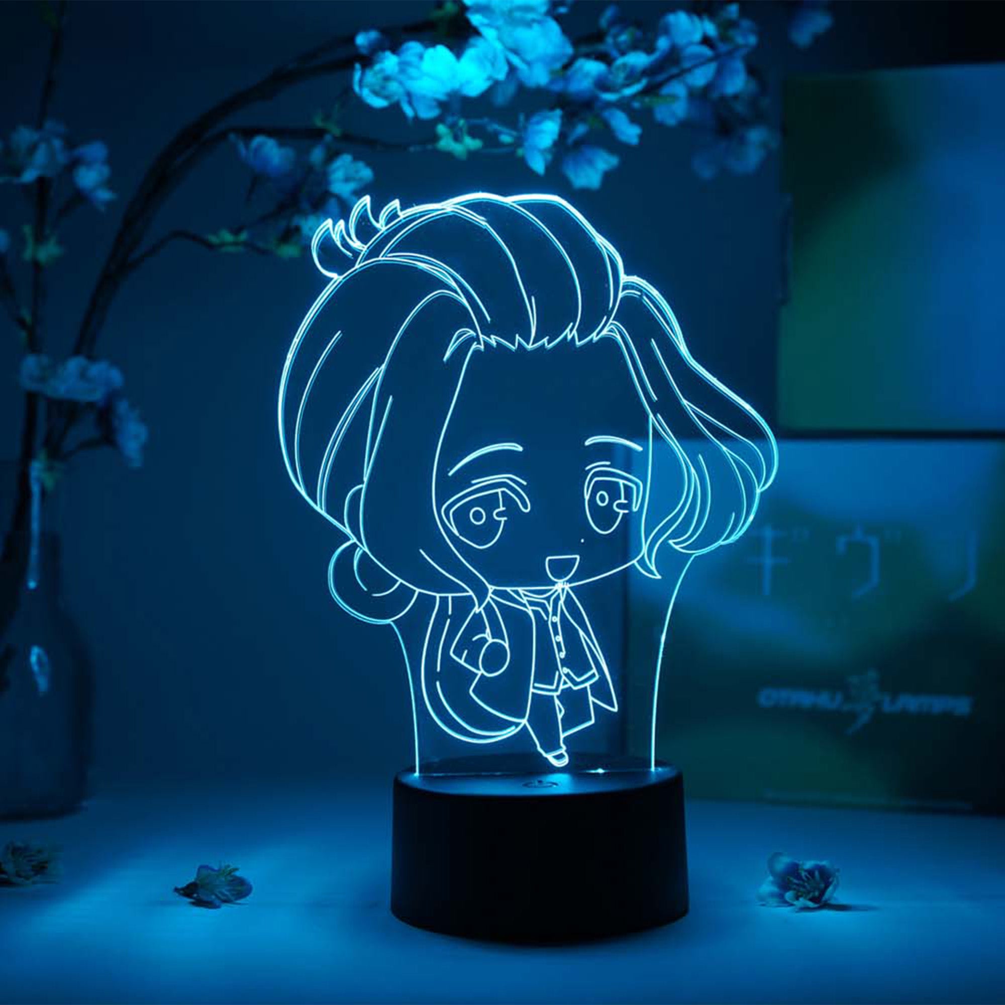 Haruki Nakayama Chibi Otaku Lamp (Given)