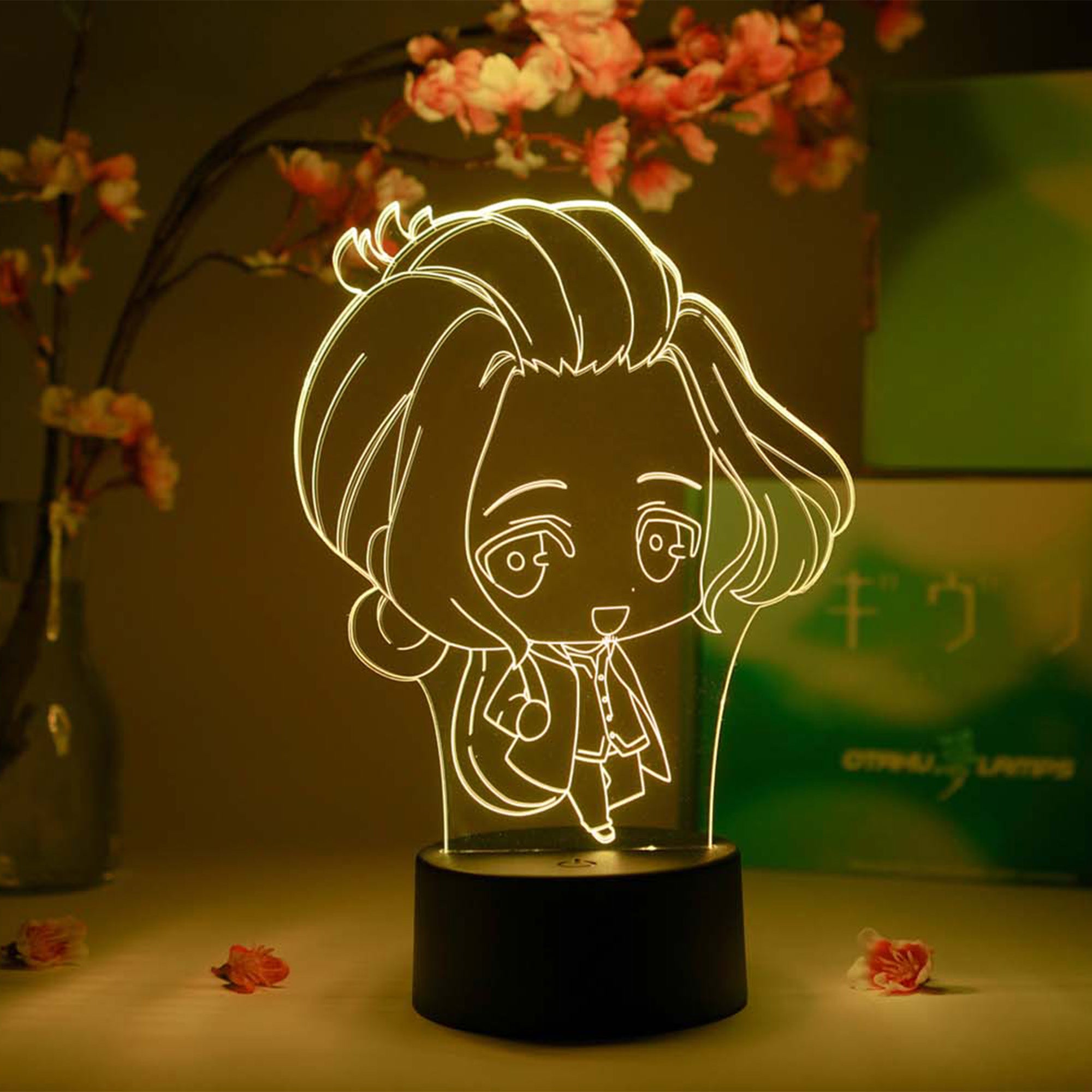 Haruki Nakayama Chibi Otaku Lamp (Given)