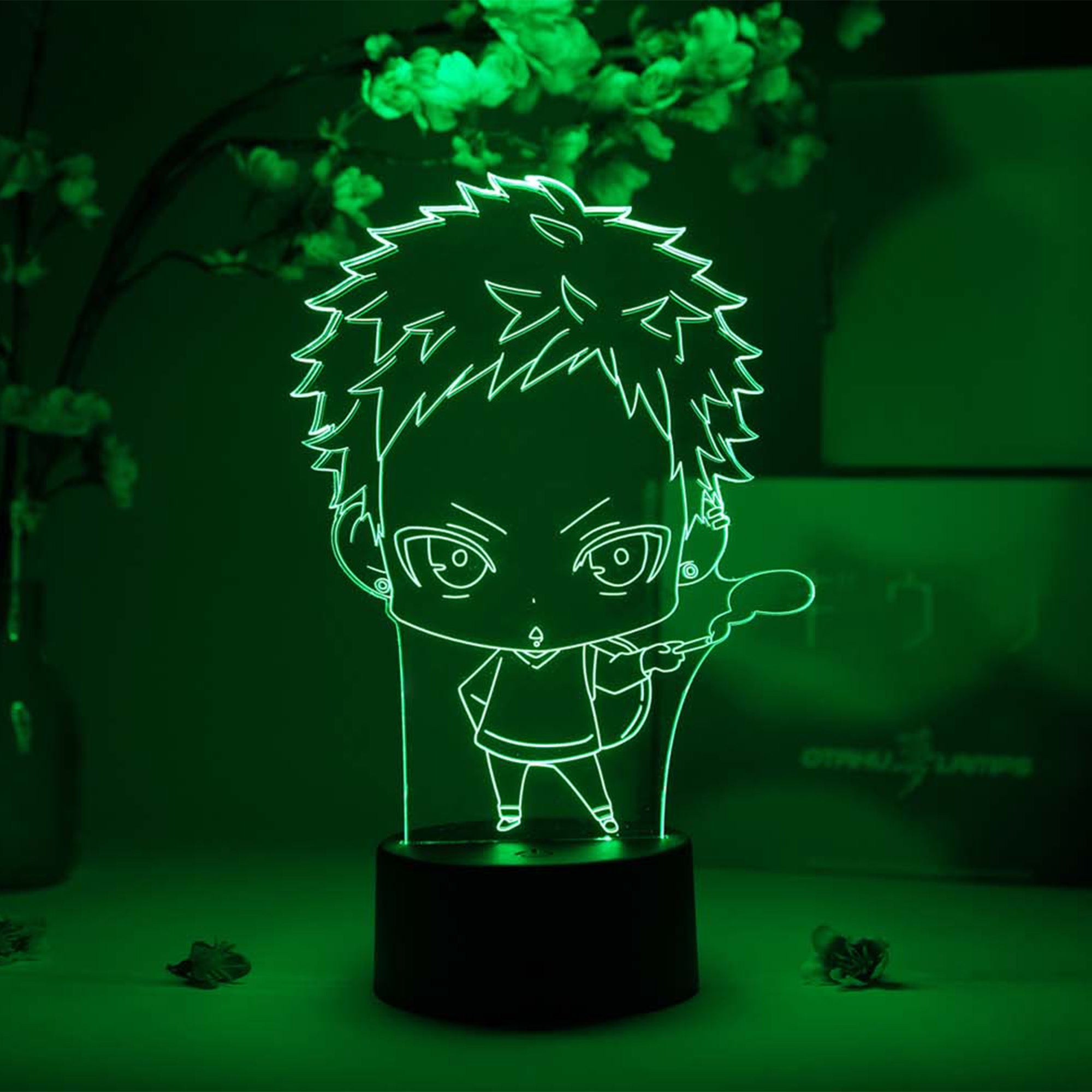 Akihiko Kaji Chibi Otaku Lamp (Given)