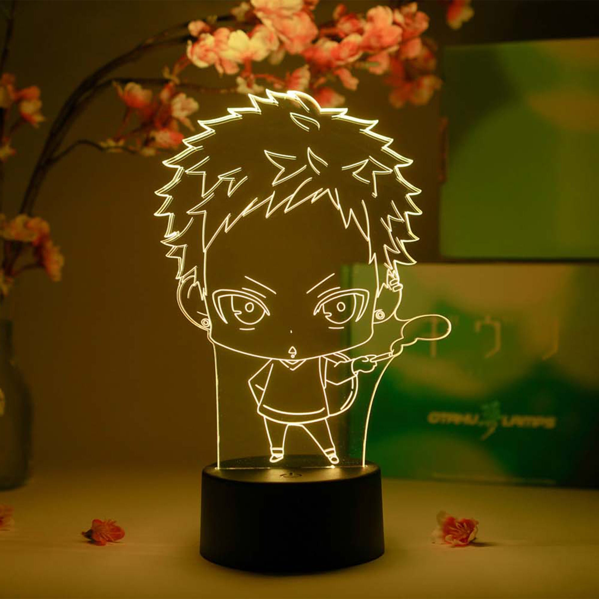 Akihiko Kaji Chibi Otaku Lamp (Given)