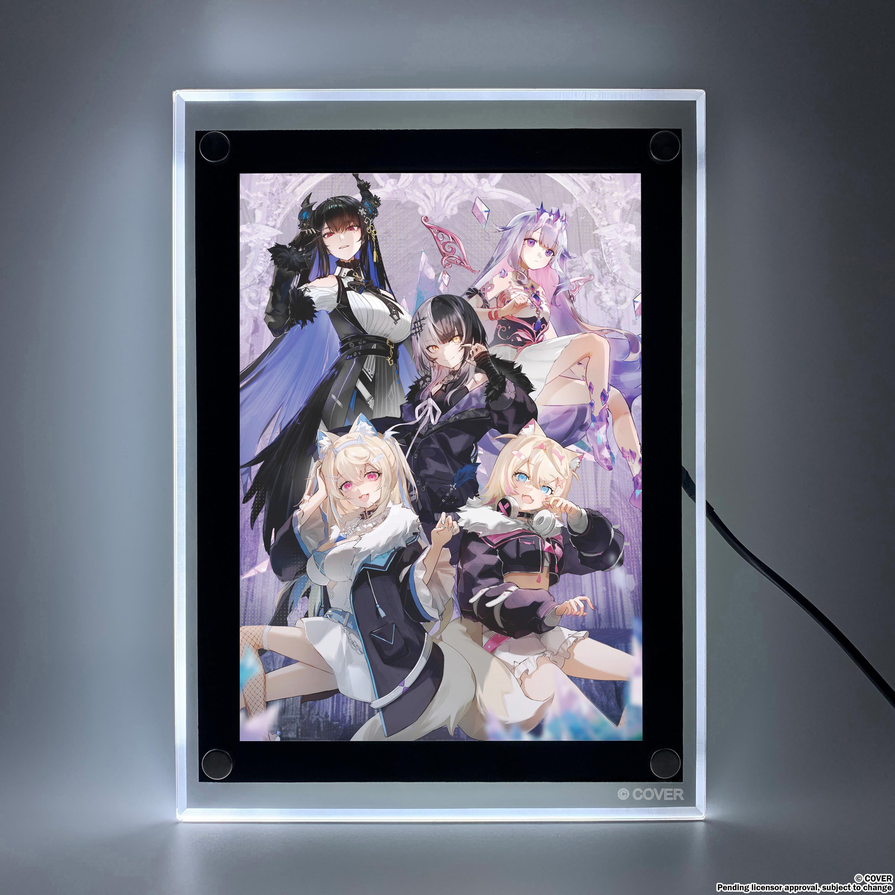 Hololive Advent LED Poster
