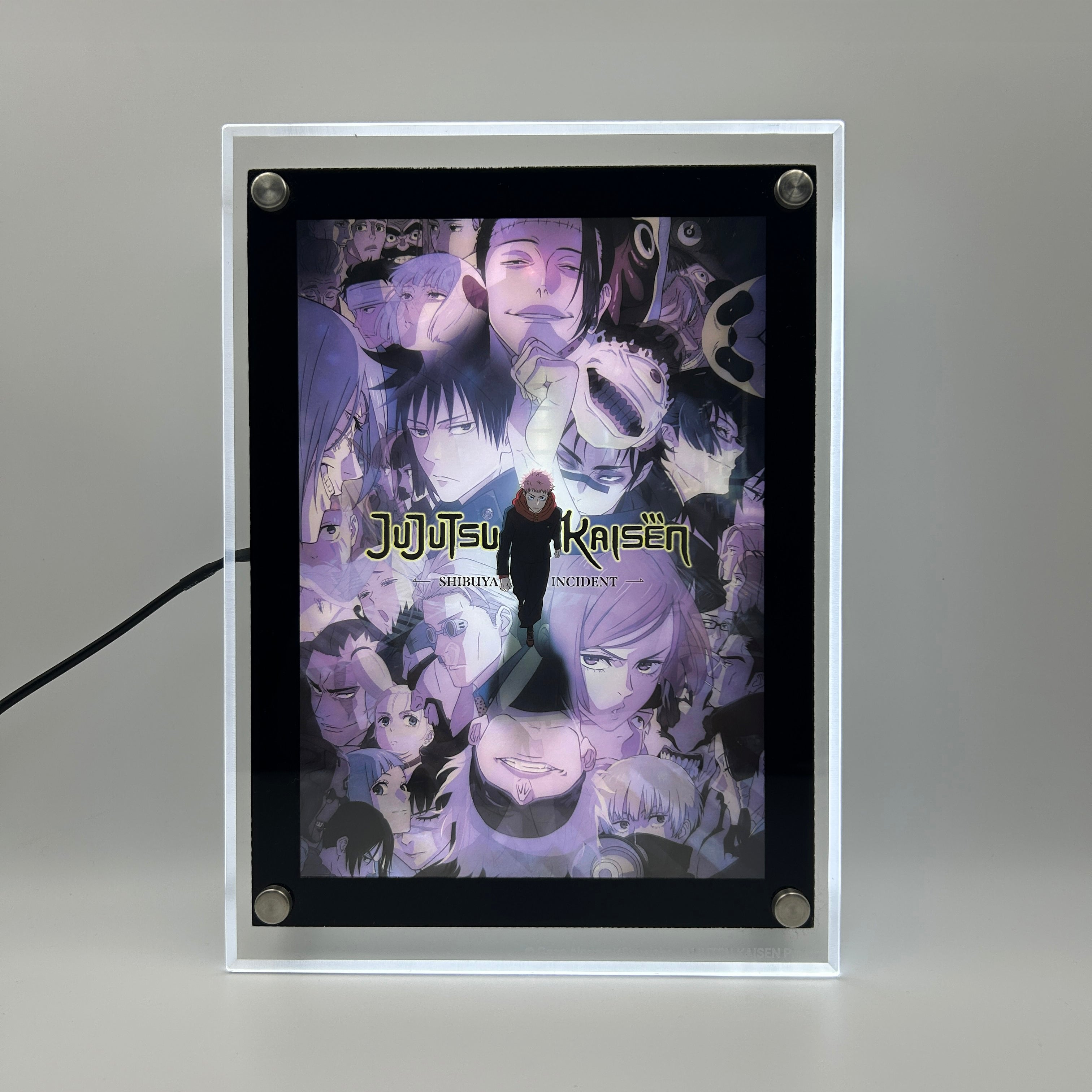 Shibuya Incident LED Poster (Jujutsu Kaisen)