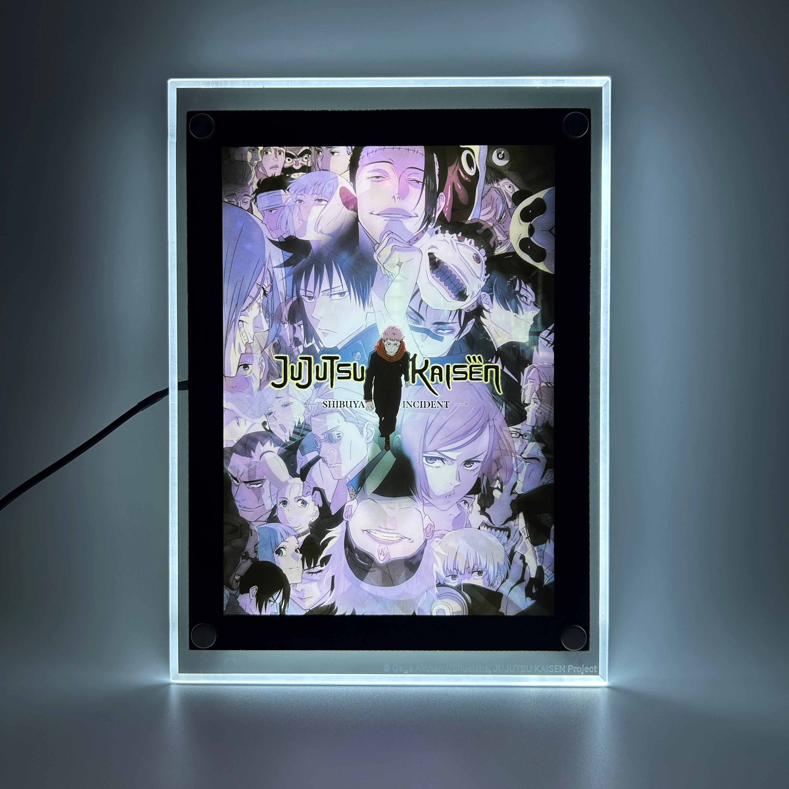 Shibuya Incident LED Poster (Jujutsu Kaisen)