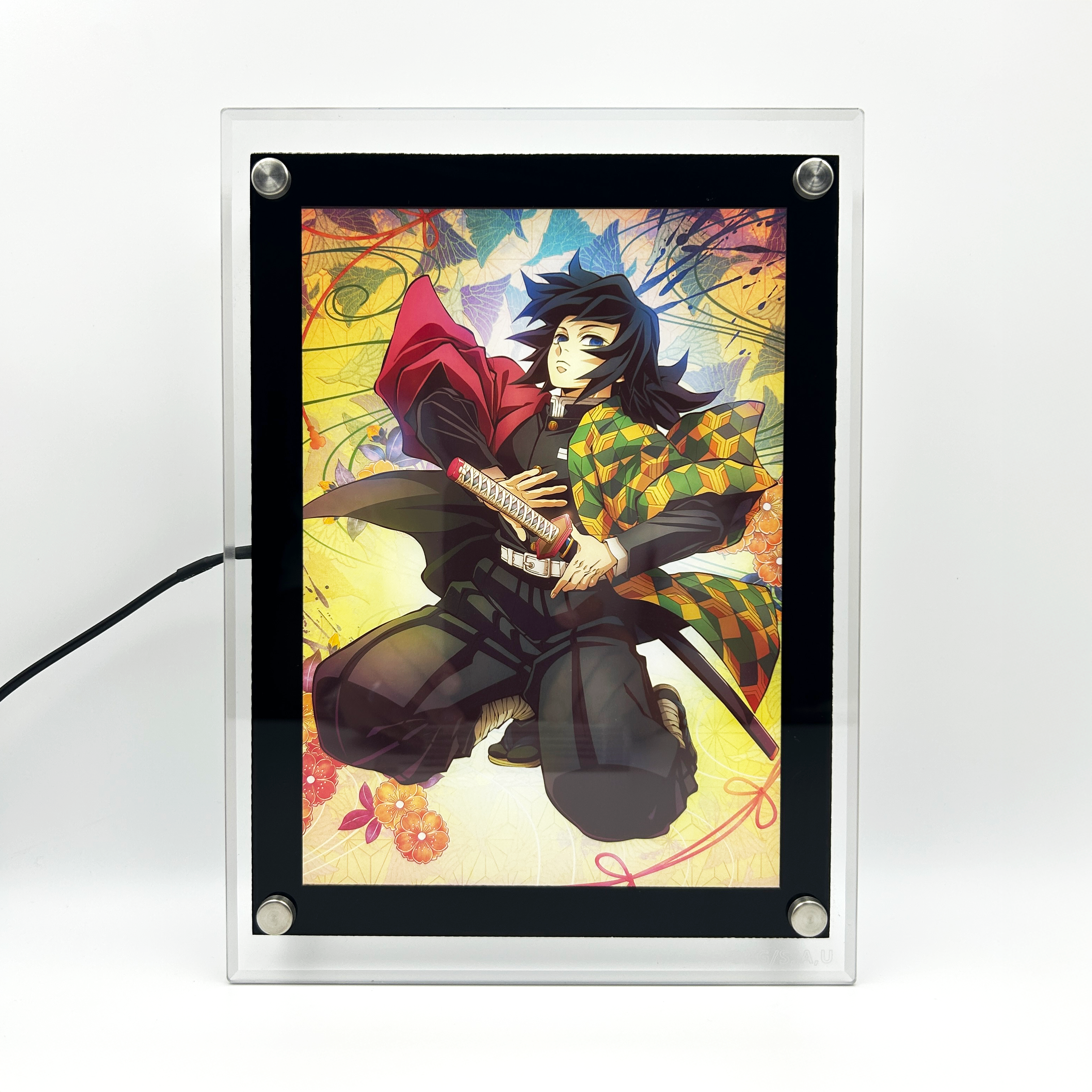 Giyu LED Poster (Demon Slayer)