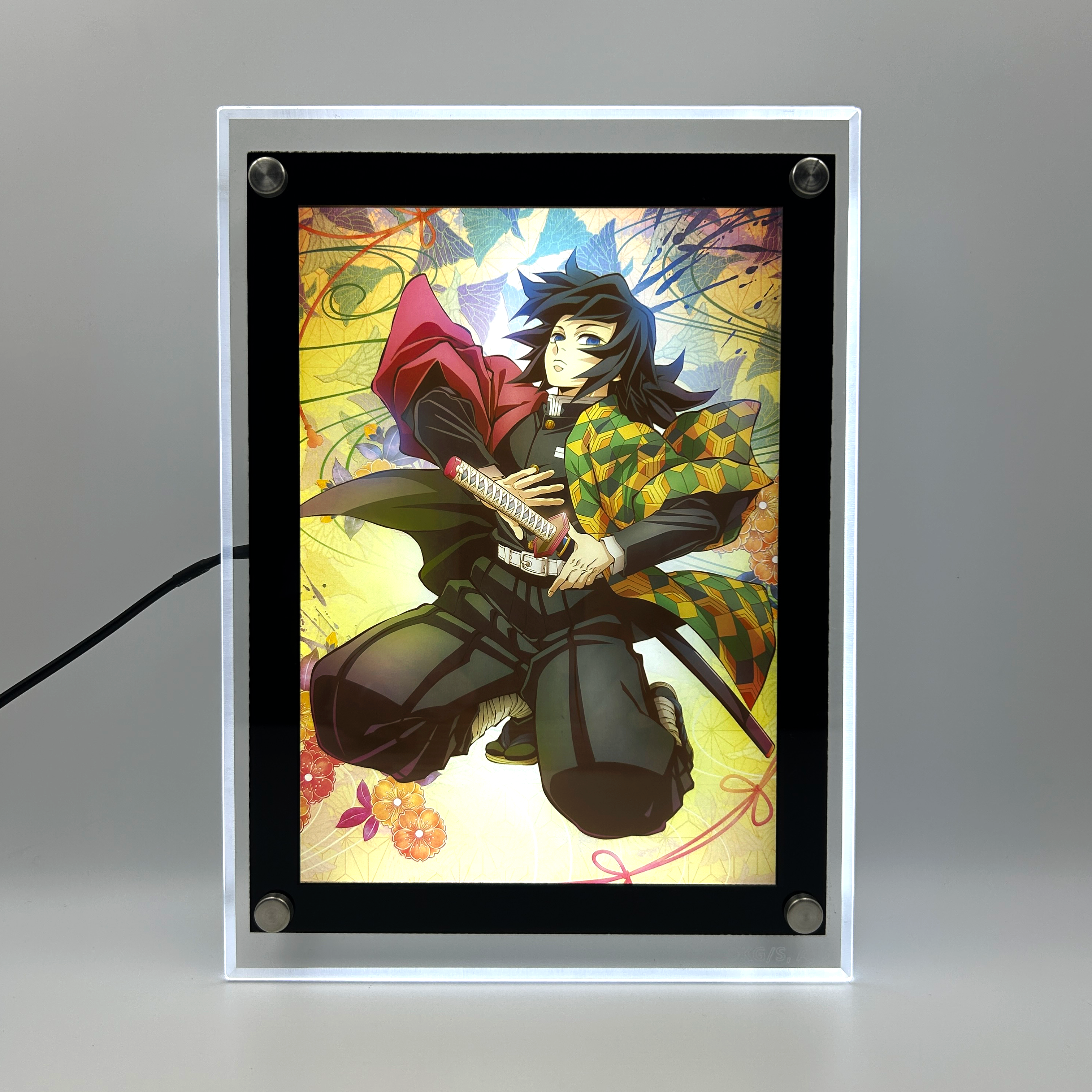 Giyu LED Poster (Demon Slayer)