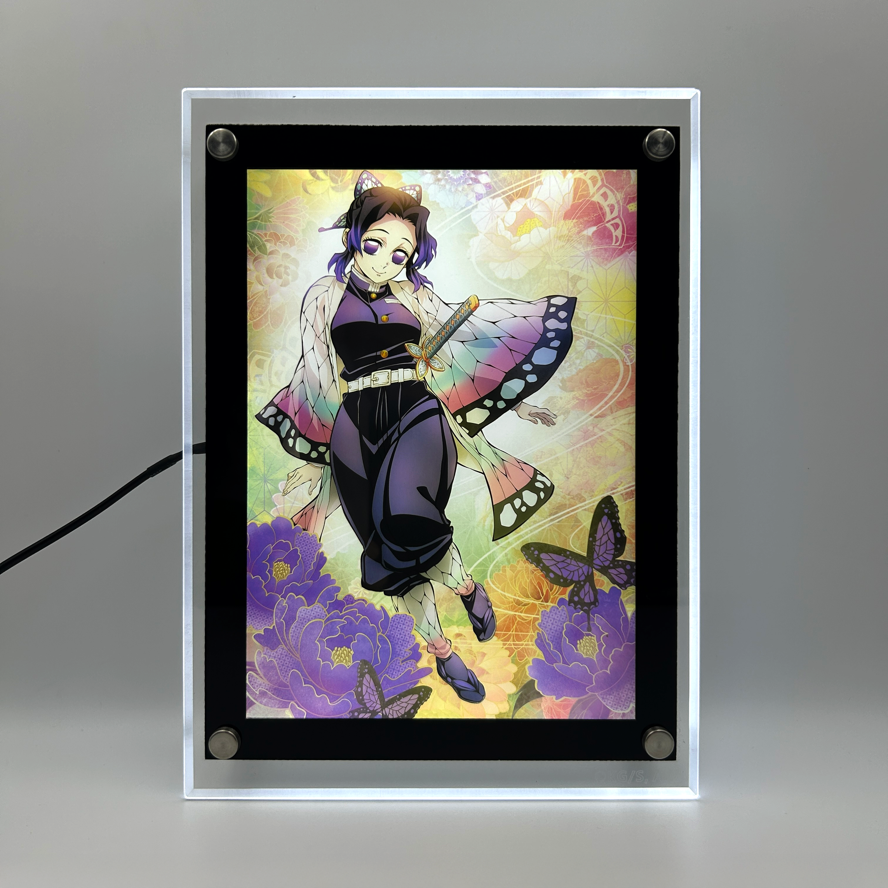 Shinobu LED Poster (Demon Slayer)