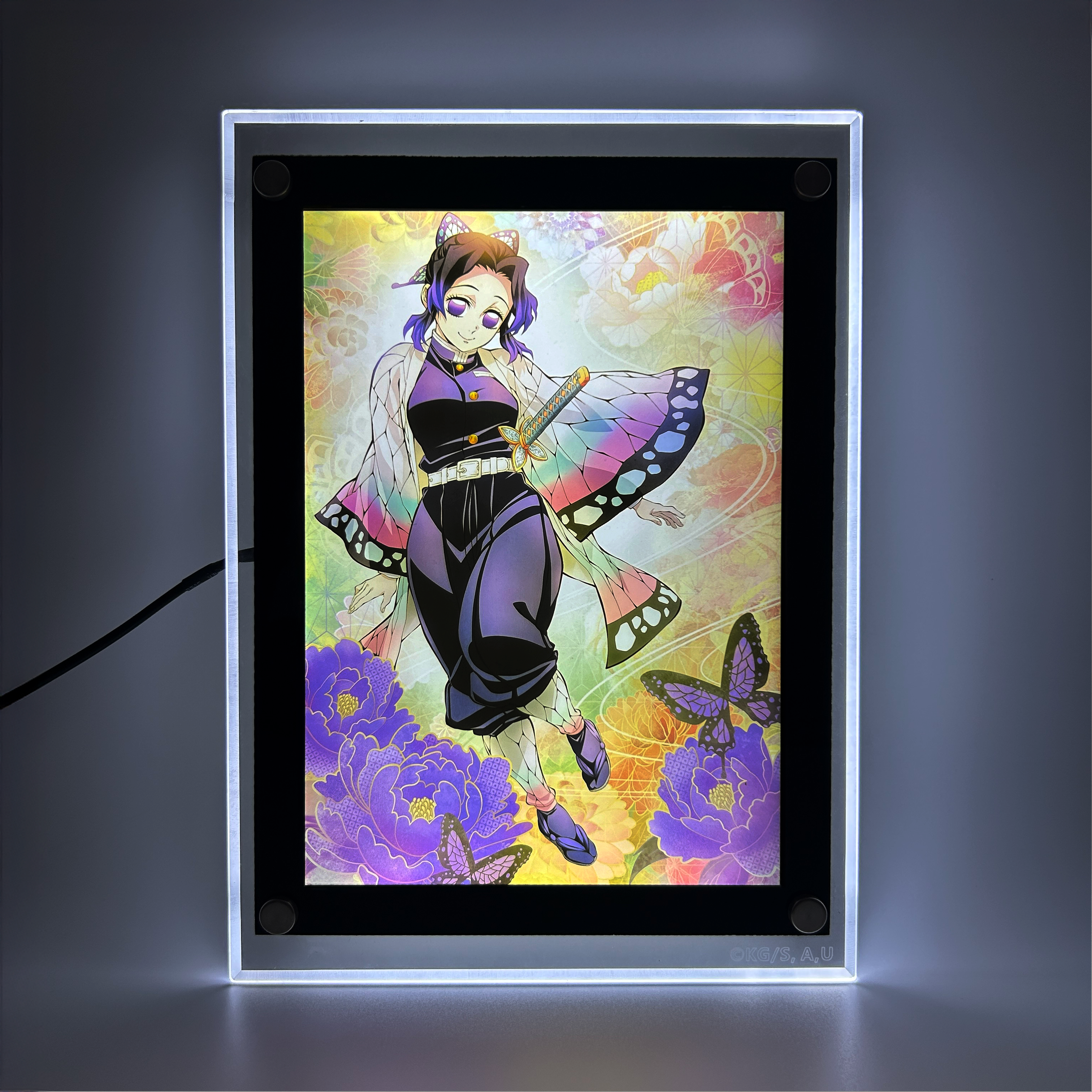 Shinobu LED Poster (Demon Slayer)
