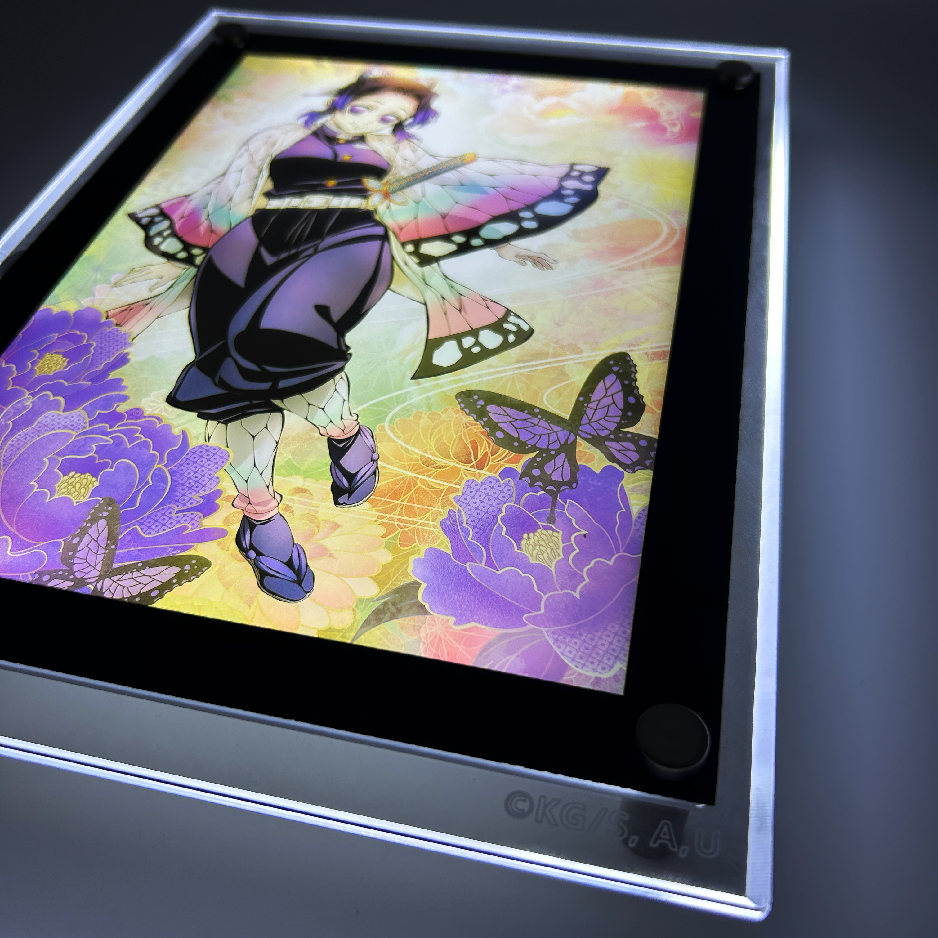 Shinobu LED Poster (Demon Slayer)