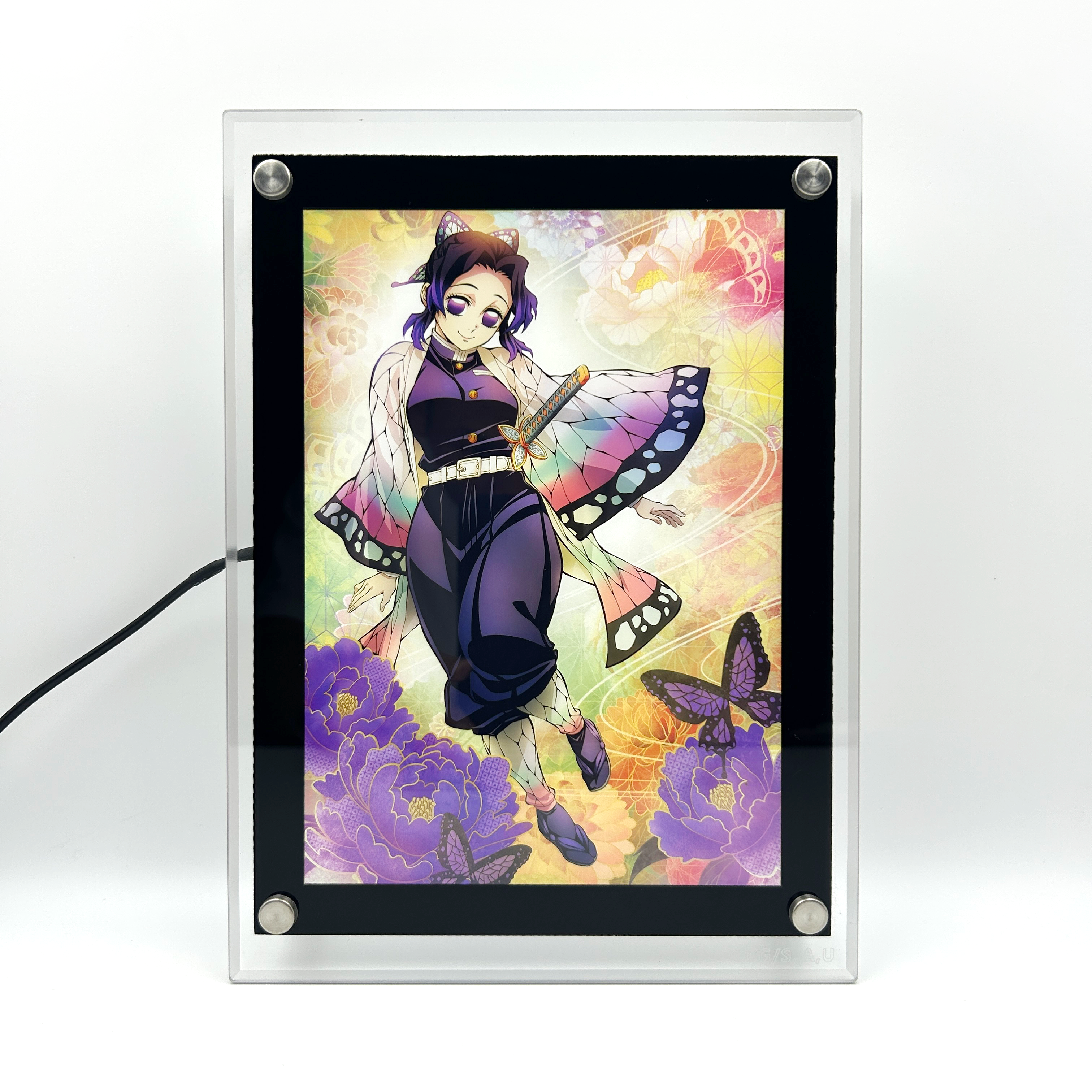 Shinobu LED Poster (Demon Slayer)