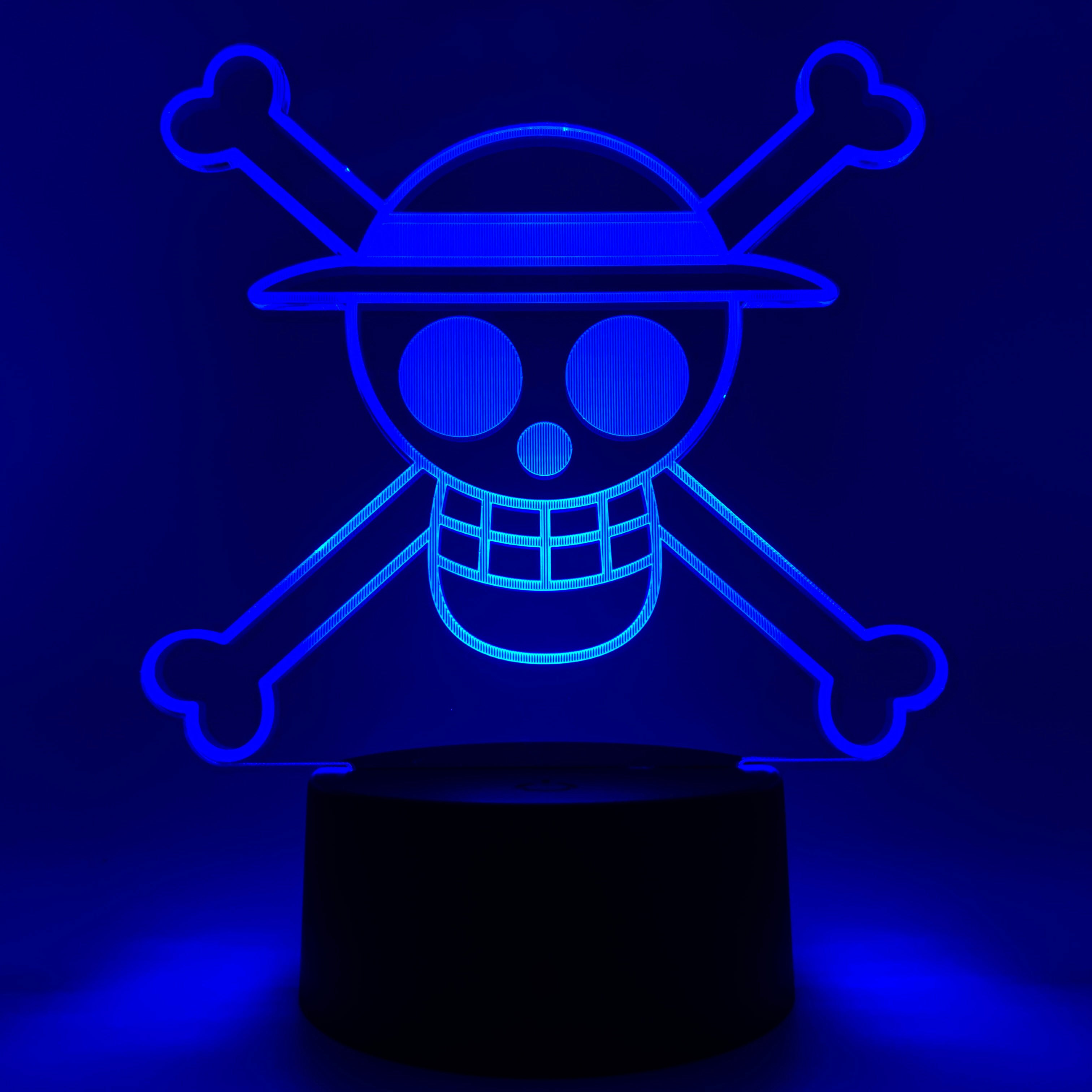 Jolly Roger Otaku Lamp (One Piece)