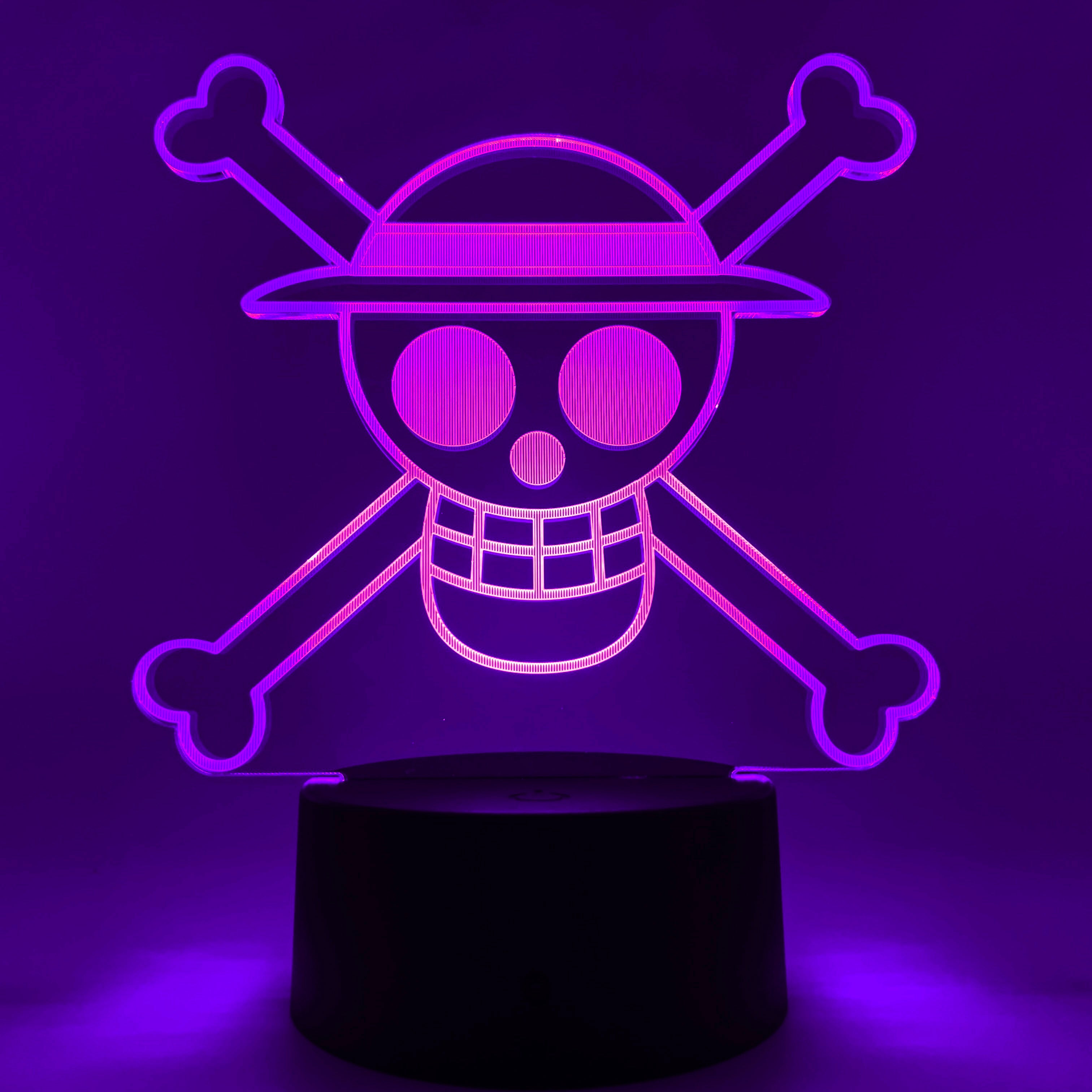 Jolly Roger Otaku Lamp (One Piece)
